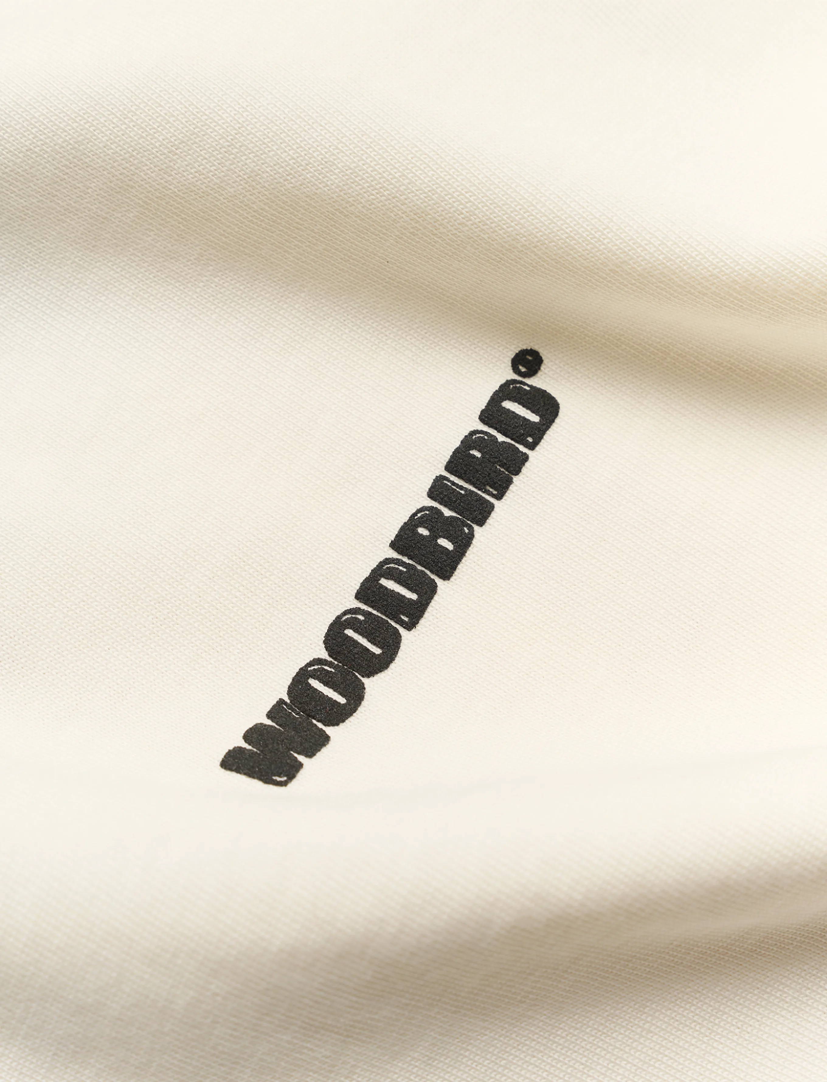 Woodbird - WBJuno Tram Tee - t-shirts - off white - 5