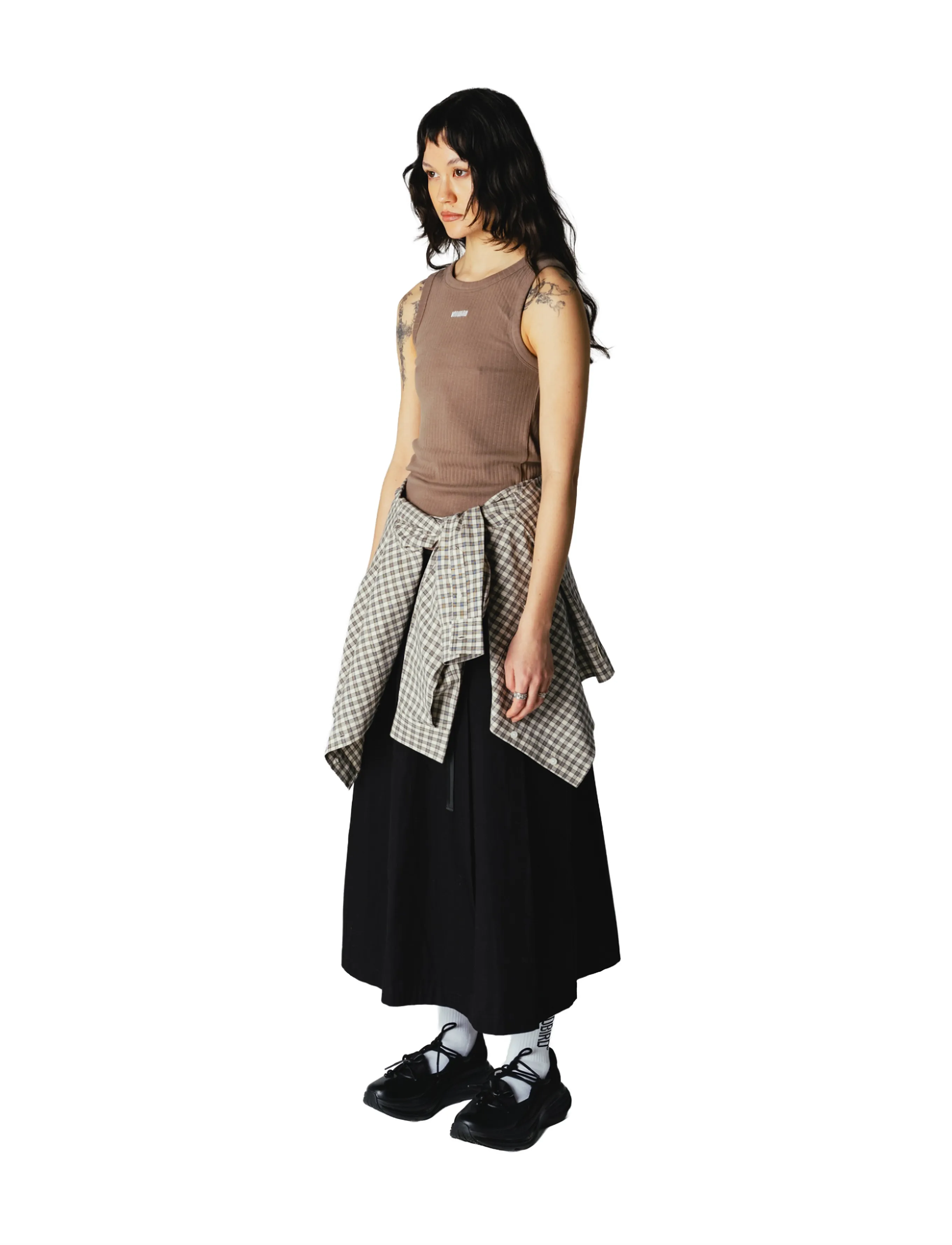 Woodbird - WBDee Base Tank Top - dark sand - 3