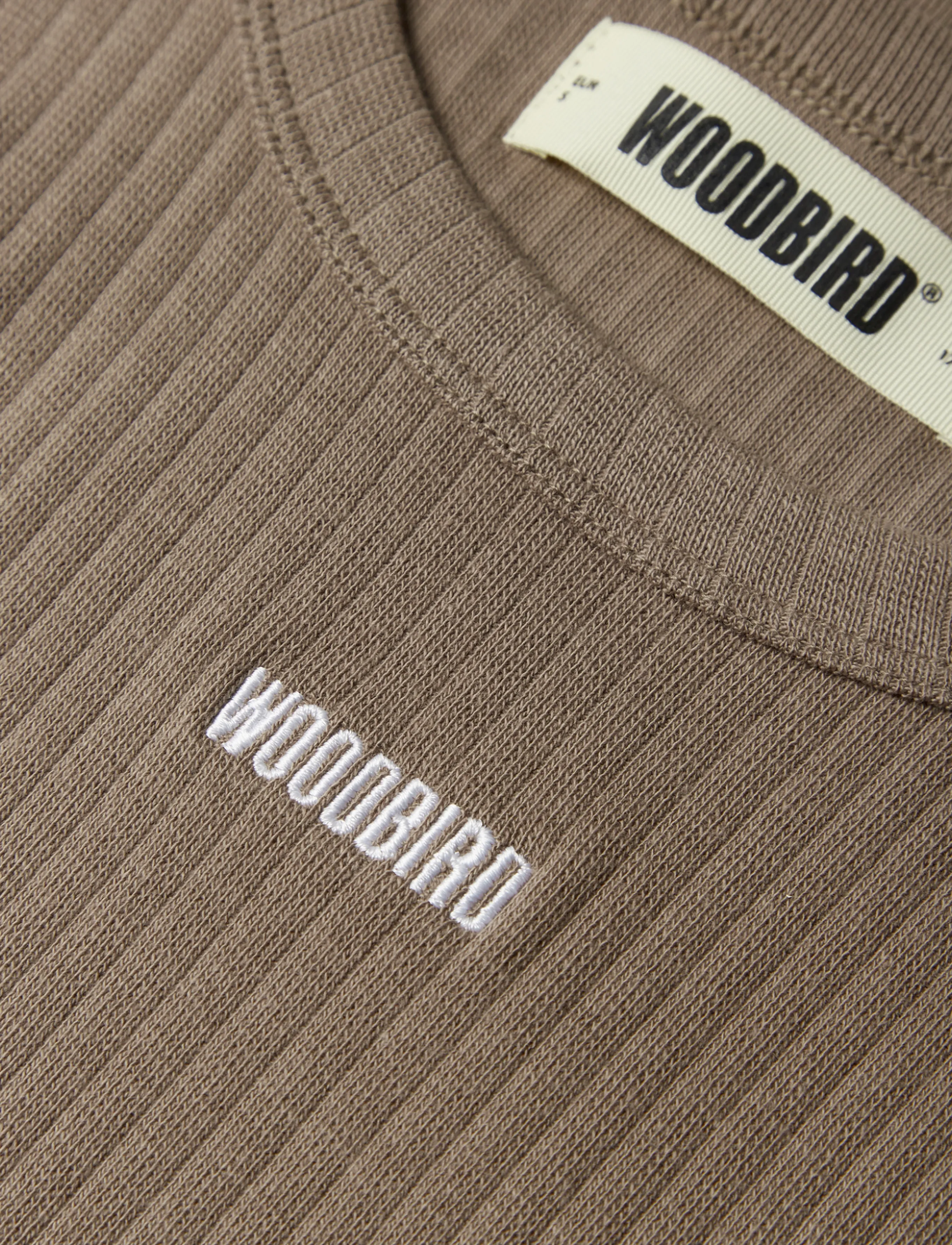 Woodbird - WBDee Base Tank Top - dark sand - 5