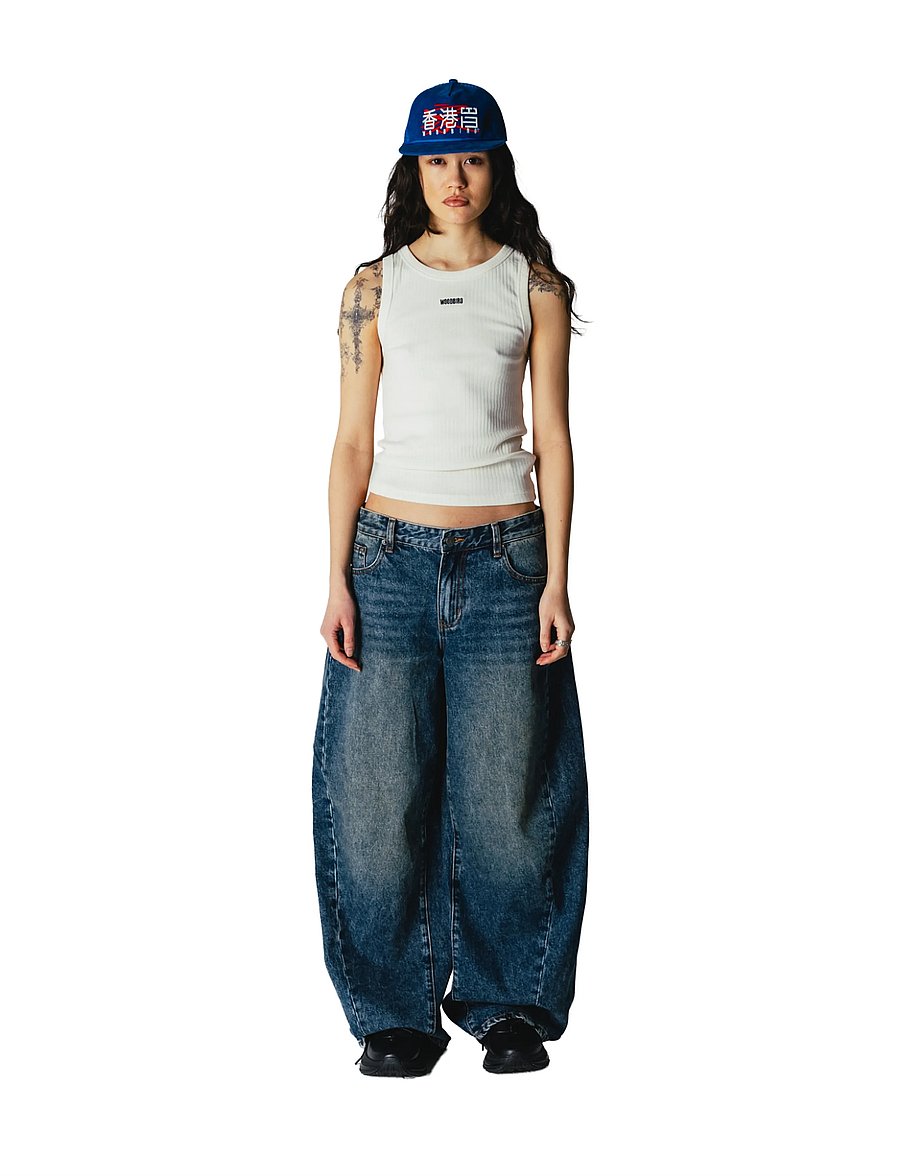 Woodbird - WBDee Base Tank Top - linnen - white - 0