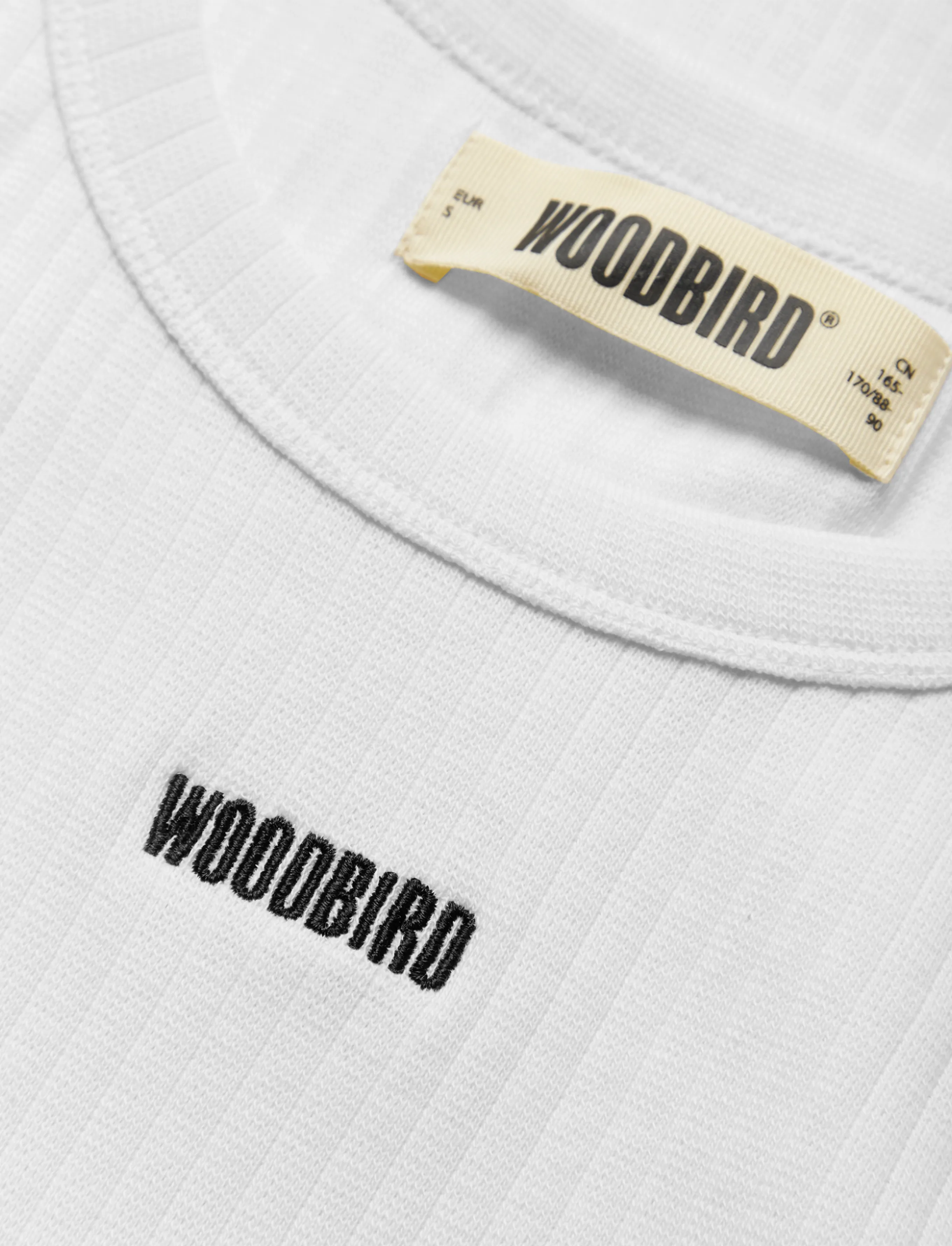Woodbird - WBDee Base Tank Top - linnen - white - 5