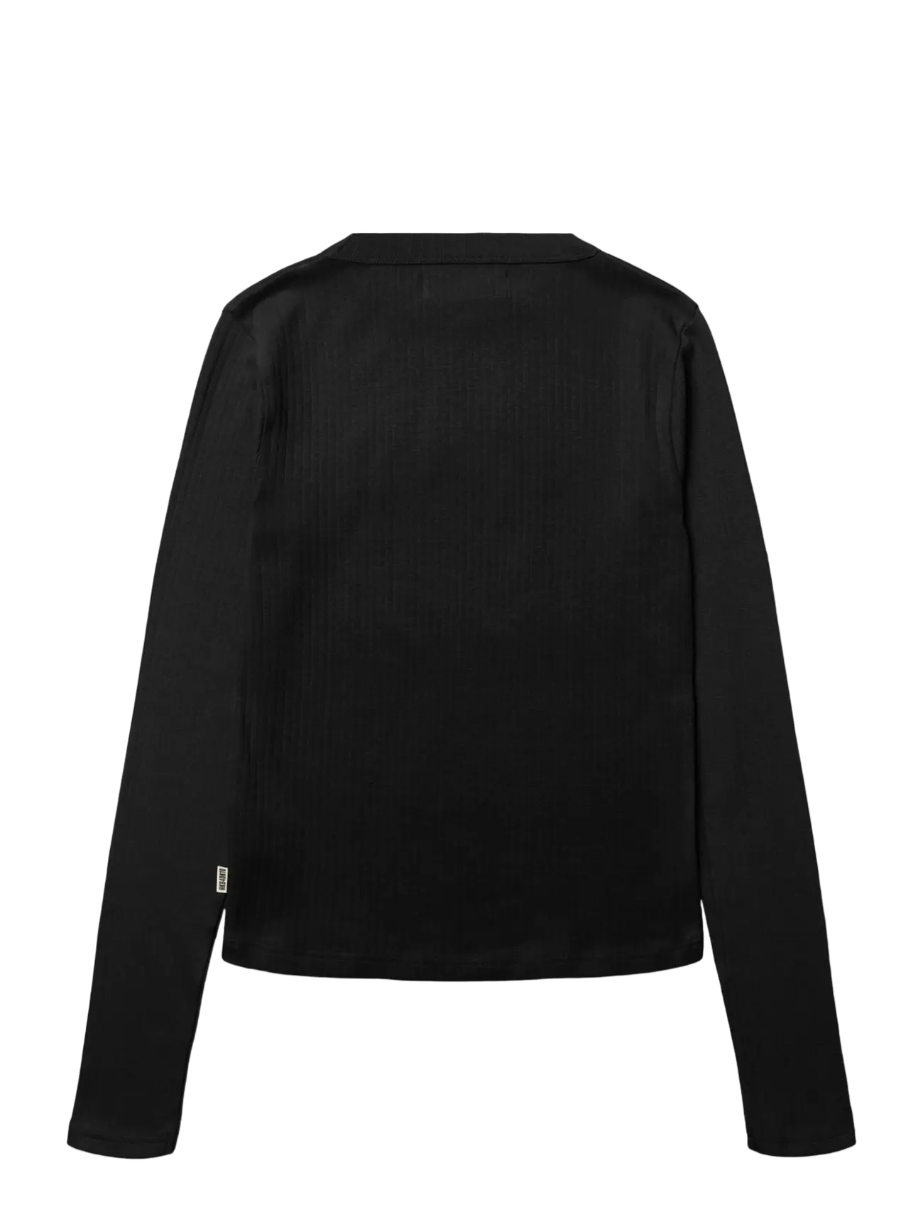 Woodbird - WBXao LS Base Tee - langärmlige tops - black - 1