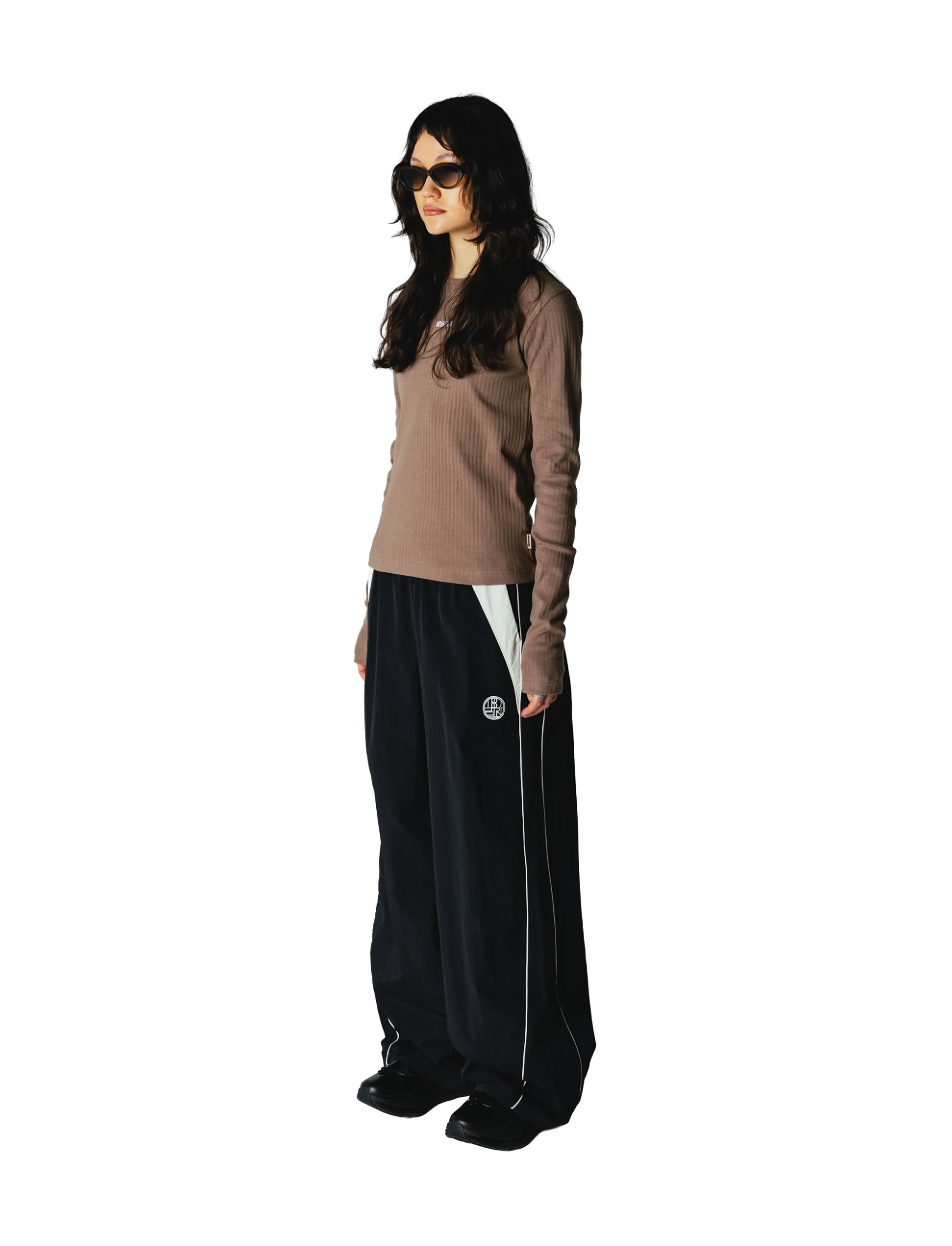 Woodbird - WBXao LS Base Tee - langærmede toppe - dark sand - 3