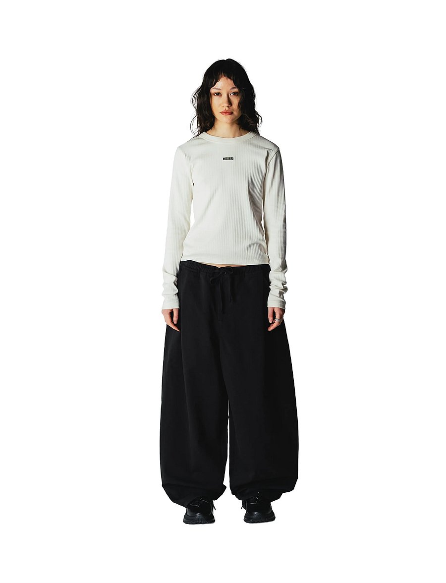 Woodbird - WBXao LS Base Tee - långärmade toppar - off white - 0