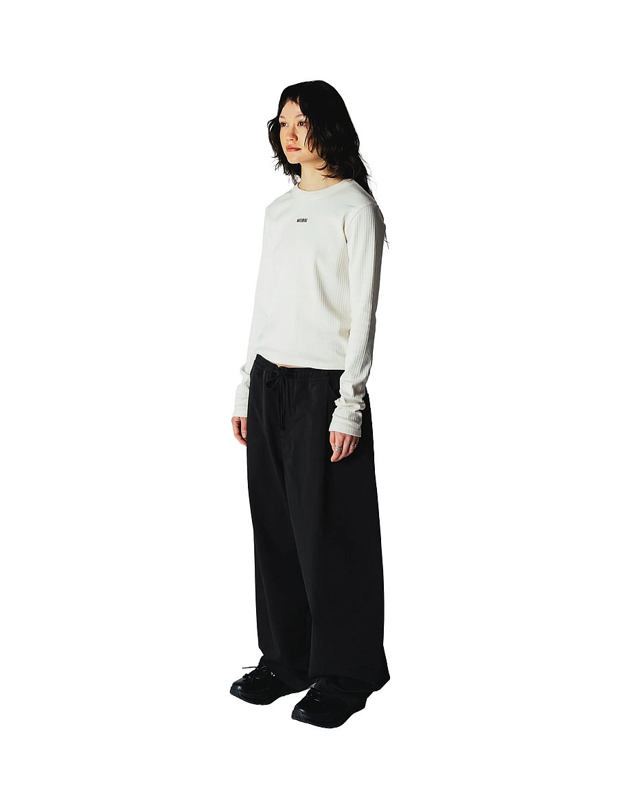 Woodbird - WBXao LS Base Tee - långärmade toppar - off white - 3