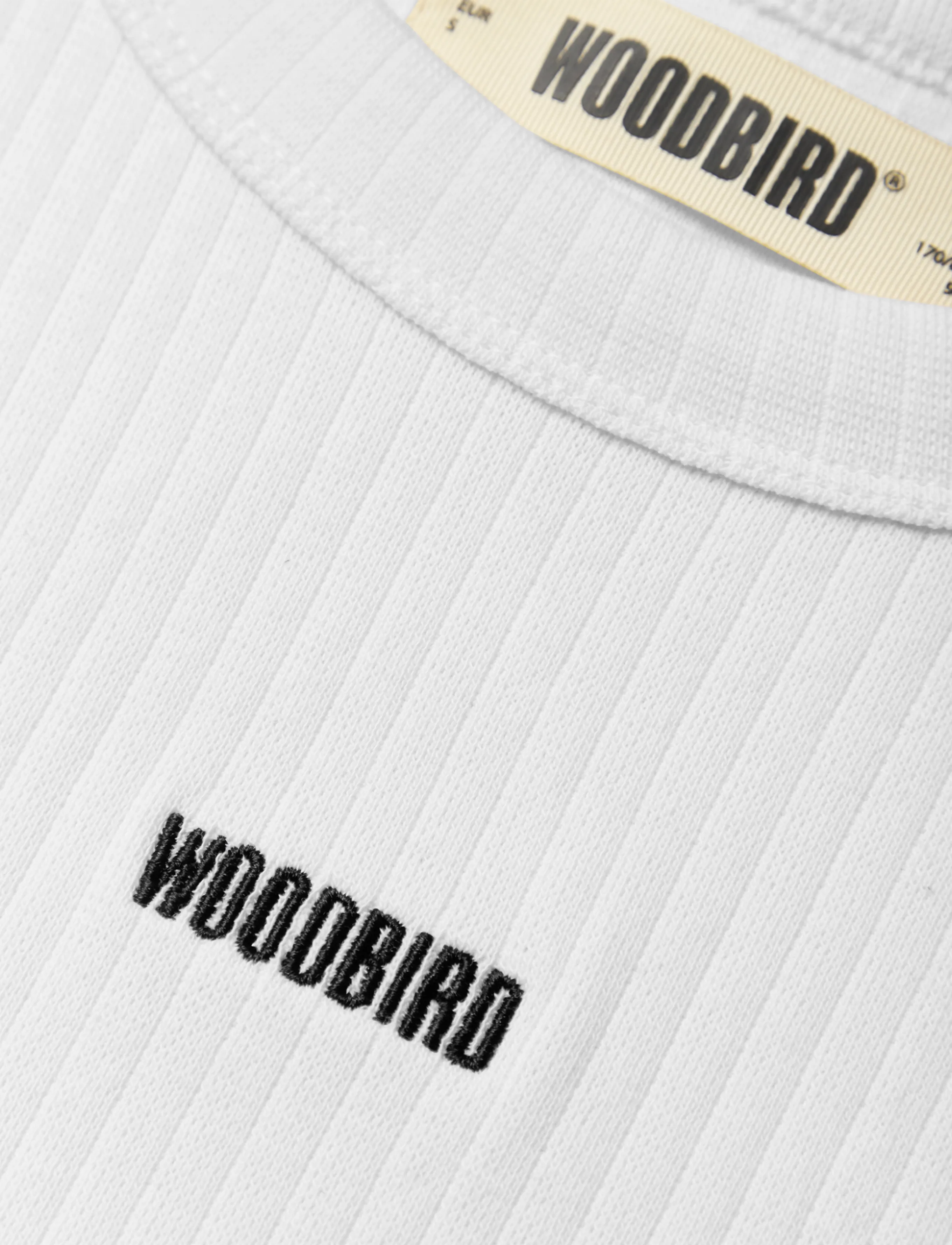 Woodbird - WBXao LS Base Tee - långärmade toppar - white - 2