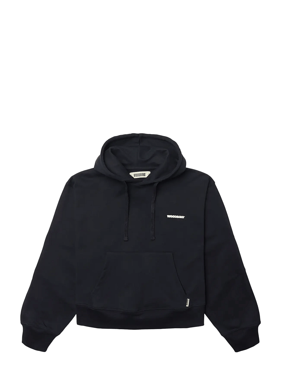 Woodbird - WBCelo Tram Hoodie - hættetrøjer - dark navy - 1