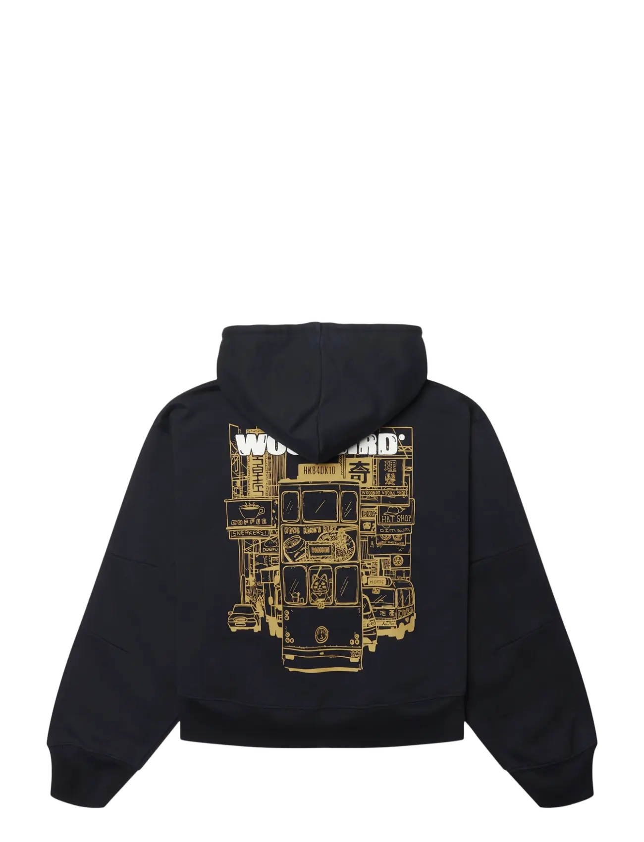 Woodbird - WBCelo Tram Hoodie - hættetrøjer - dark navy - 2