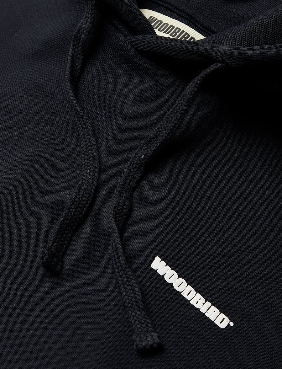Woodbird - WBCelo Tram Hoodie - hættetrøjer - dark navy - 5
