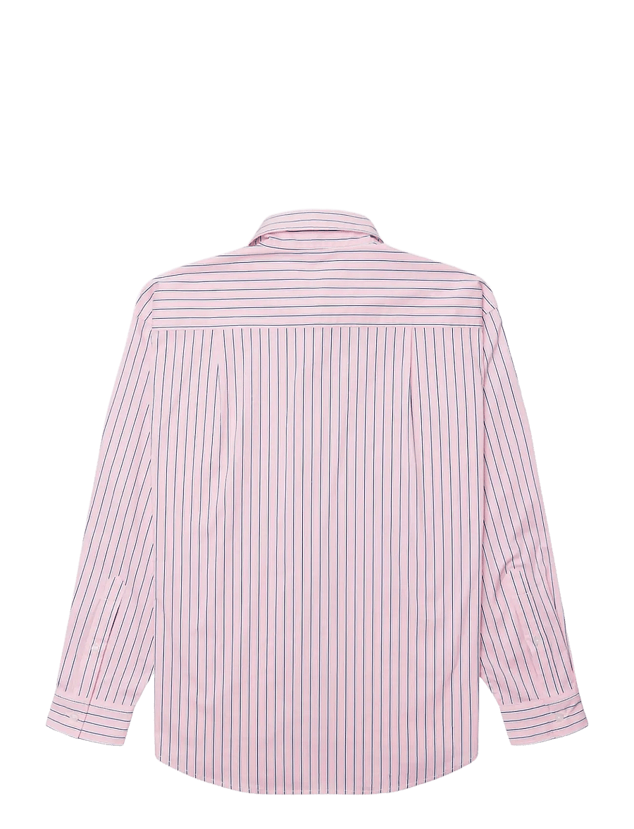 Woodbird - WBLiva Stripe Shirt - langärmlige hemden - pink - 2
