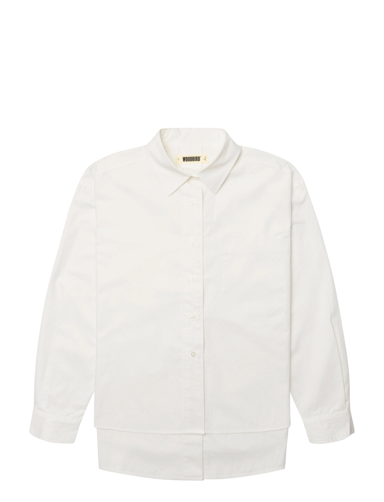 Woodbird - WBLei OVZ Shirt - pikkade varrukatega särgid - white - 1