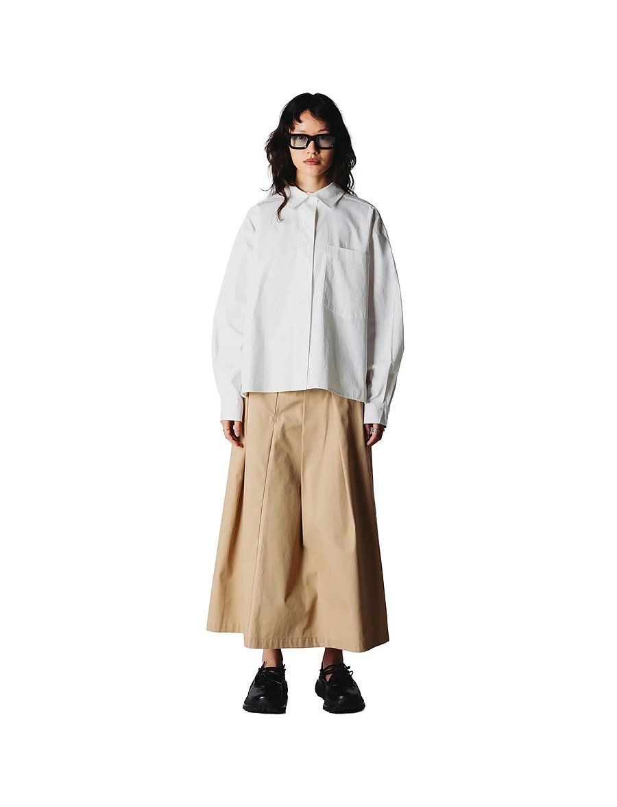 Woodbird - WBLei OVZ Shirt - pikkade varrukatega särgid - white - 0