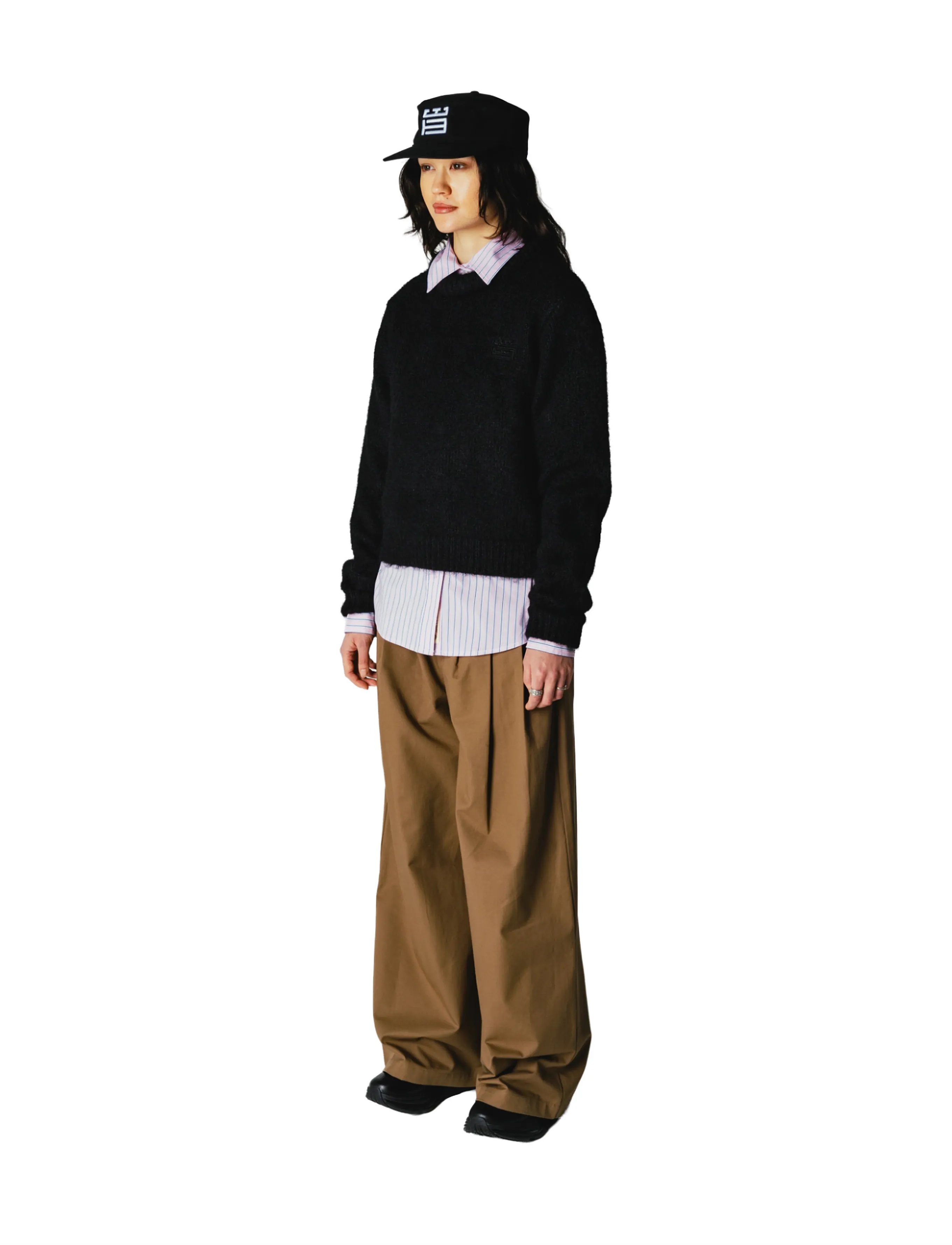 Woodbird - WBHua Fluffy Crew - black - 3