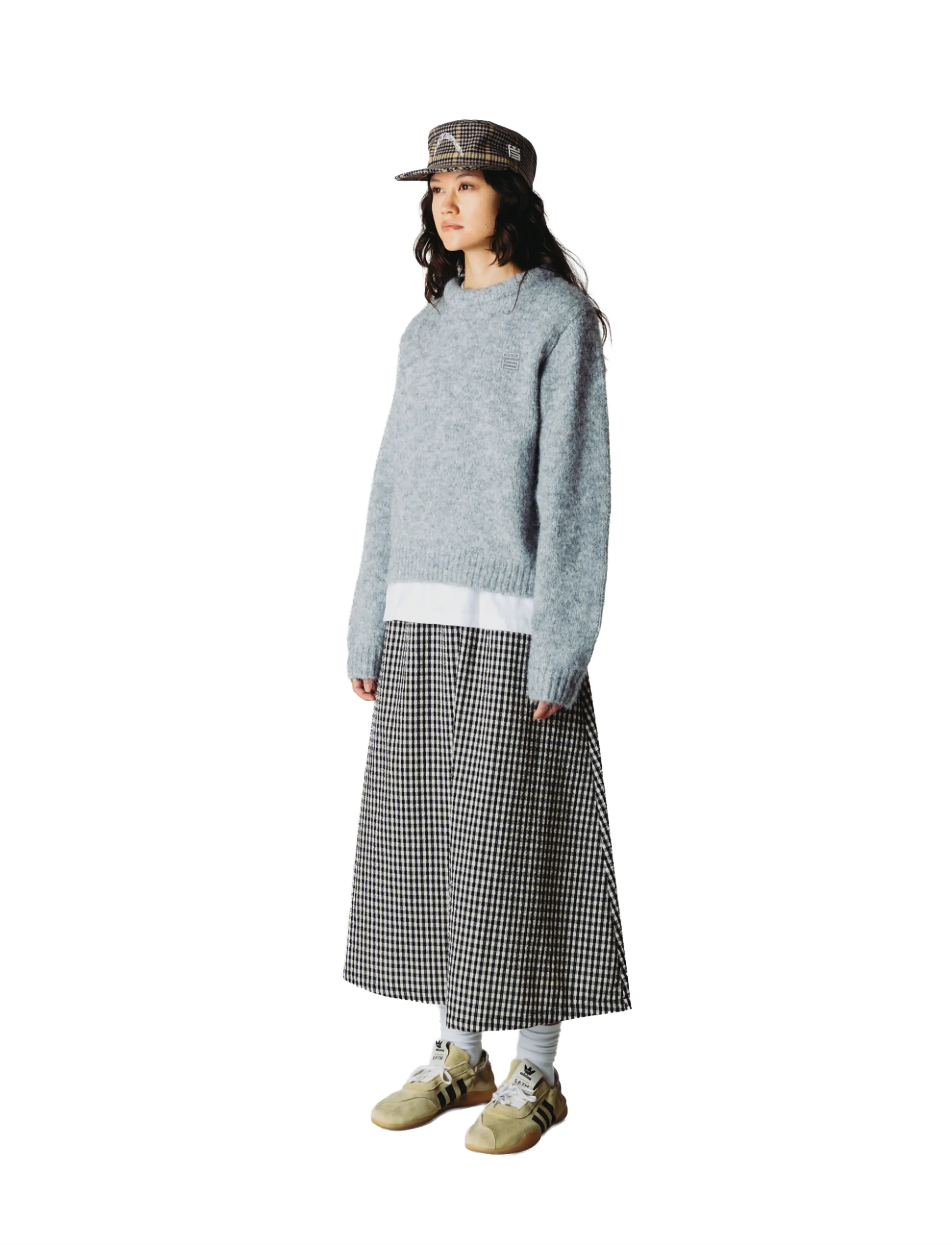 Woodbird Wbhua Fluffy Crew stickade tröjor dam – bild 2
