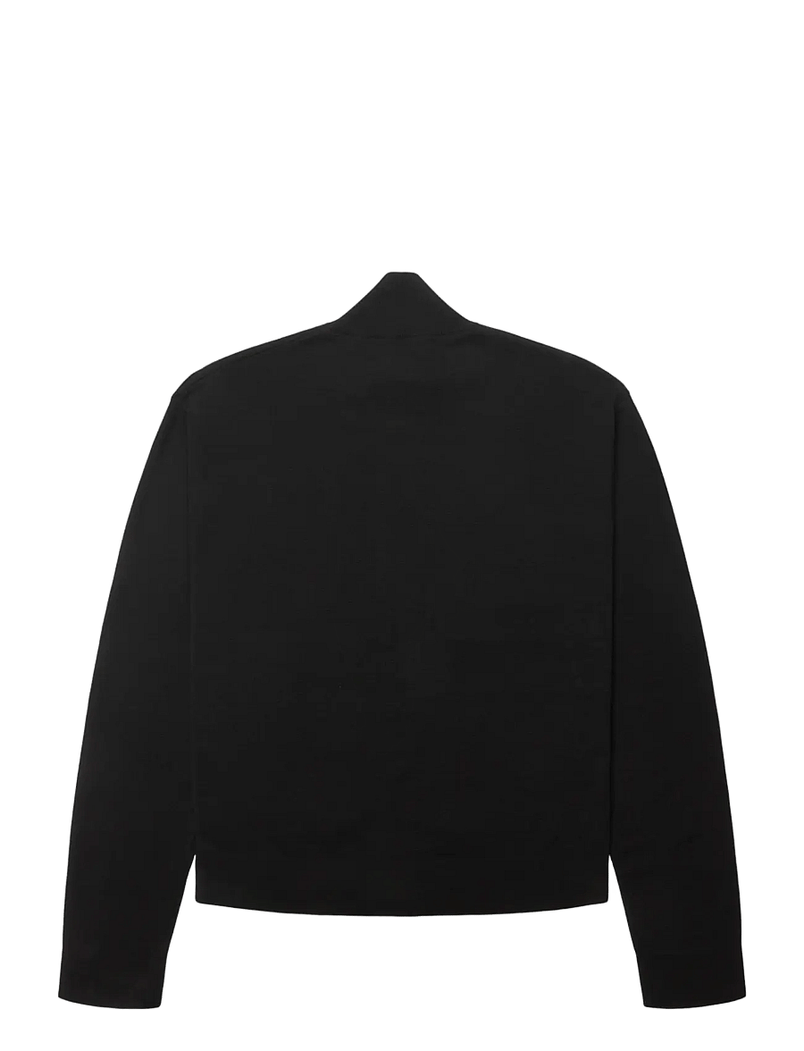 Woodbird - WBFang Full Zip Cardigan - strickjacken - black - 2