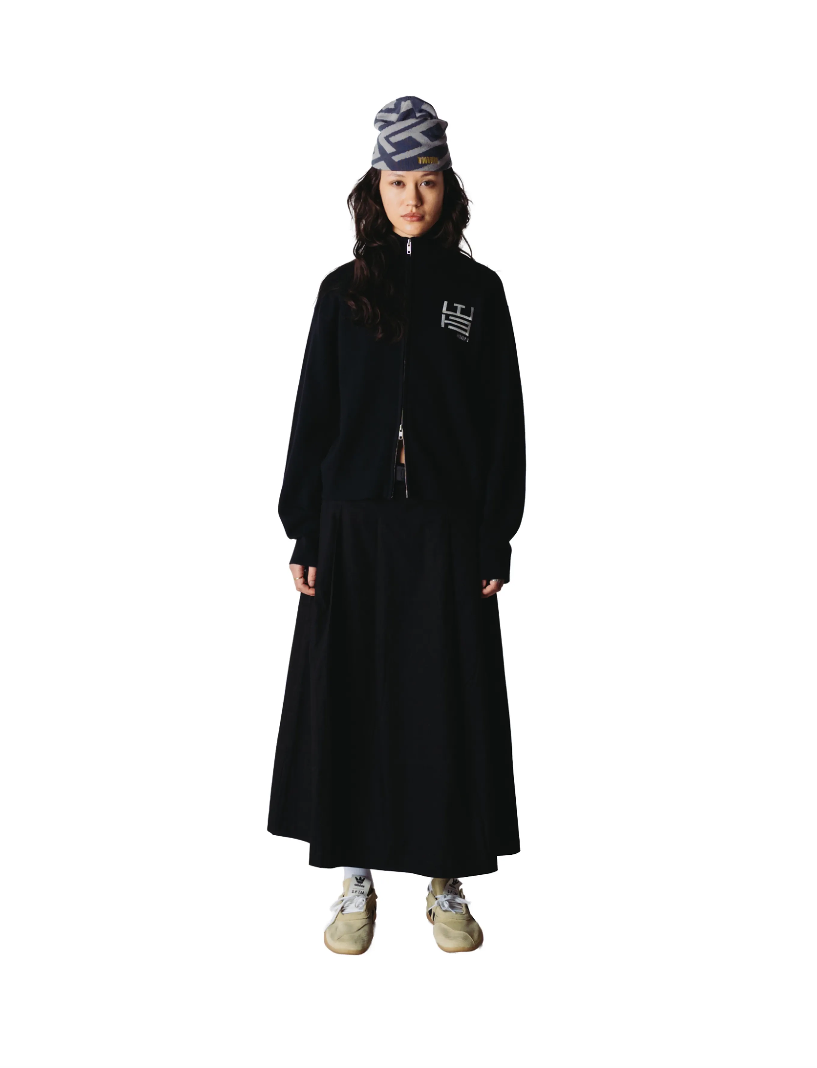 Woodbird Wbfang Full Zip Cardigan, XS, Knitwear, Schwarz - Cardigans, Frauen