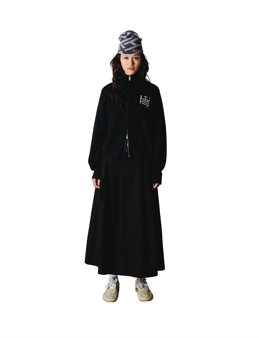 Woodbird - WBFang Full Zip Cardigan - strickjacken - black - 0