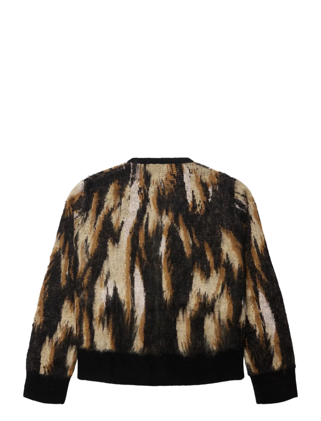 Woodbird - WBFen Multi Cardigan - sand-black - 2