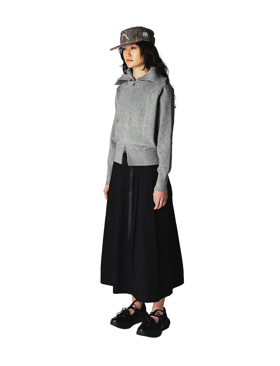 Woodbird - WBLily Full Zip Cardigan - koftor - grey - 3