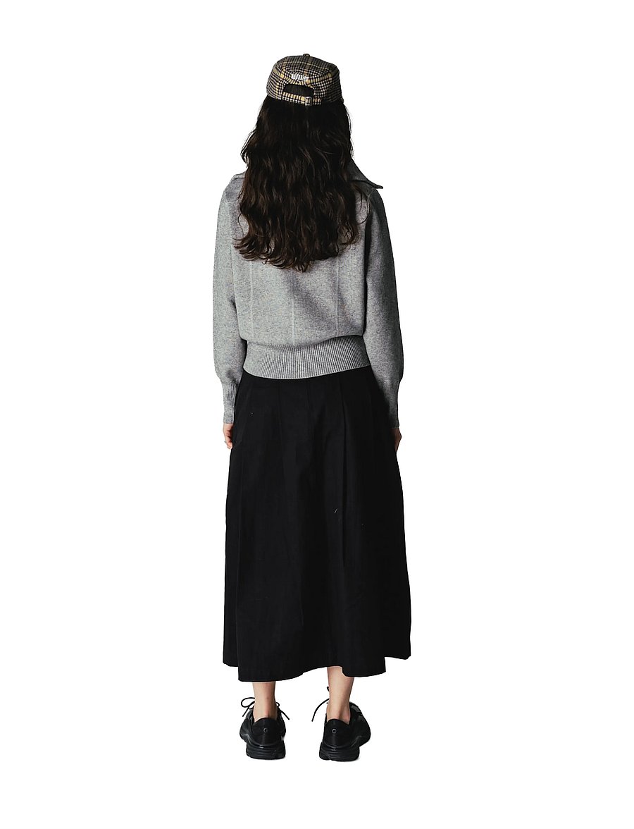 Woodbird - WBLily Full Zip Cardigan - koftor - grey - 4