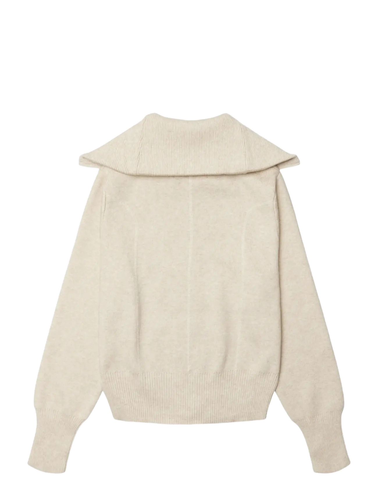 Woodbird - WBLily Full Zip Cardigan - koftor - light sand - 2