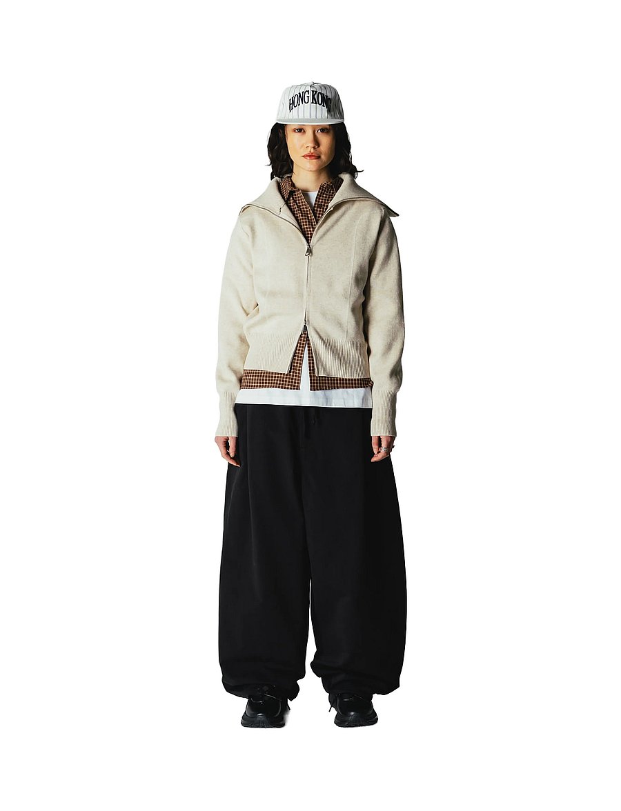 Woodbird - WBLily Full Zip Cardigan - koftor - light sand - 0