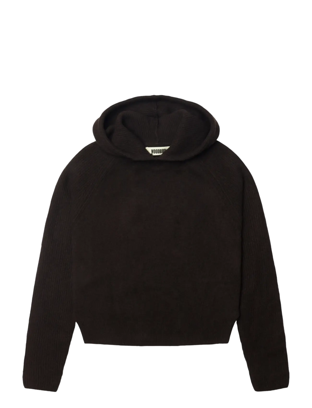 Woodbird WBEve Knit Hoodie - Strickmode - BROWN / brown