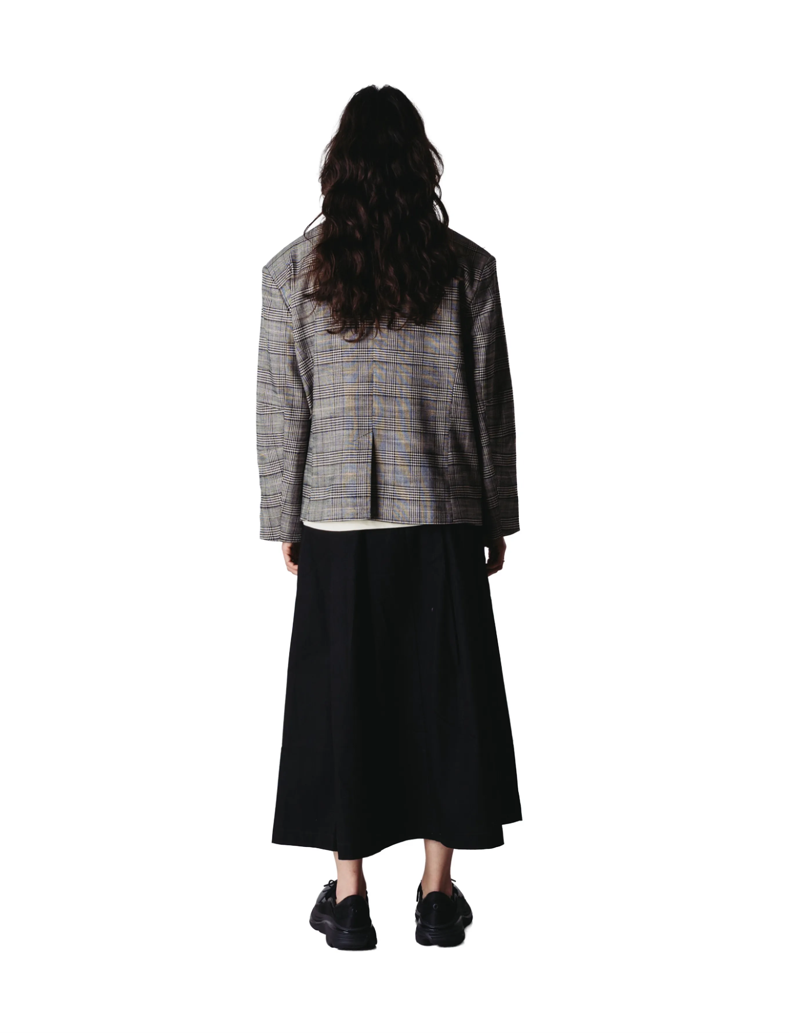 Woodbird - WBYun Check Blazer - einreihige blazer - black-grey - 4