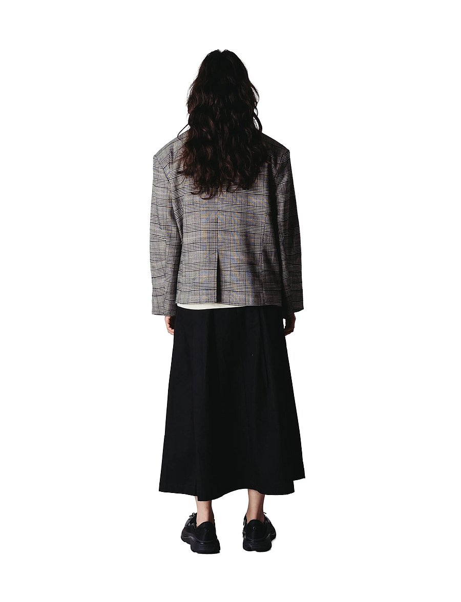 Woodbird - WBYun Check Blazer - einreihige blazer - black-grey - 4