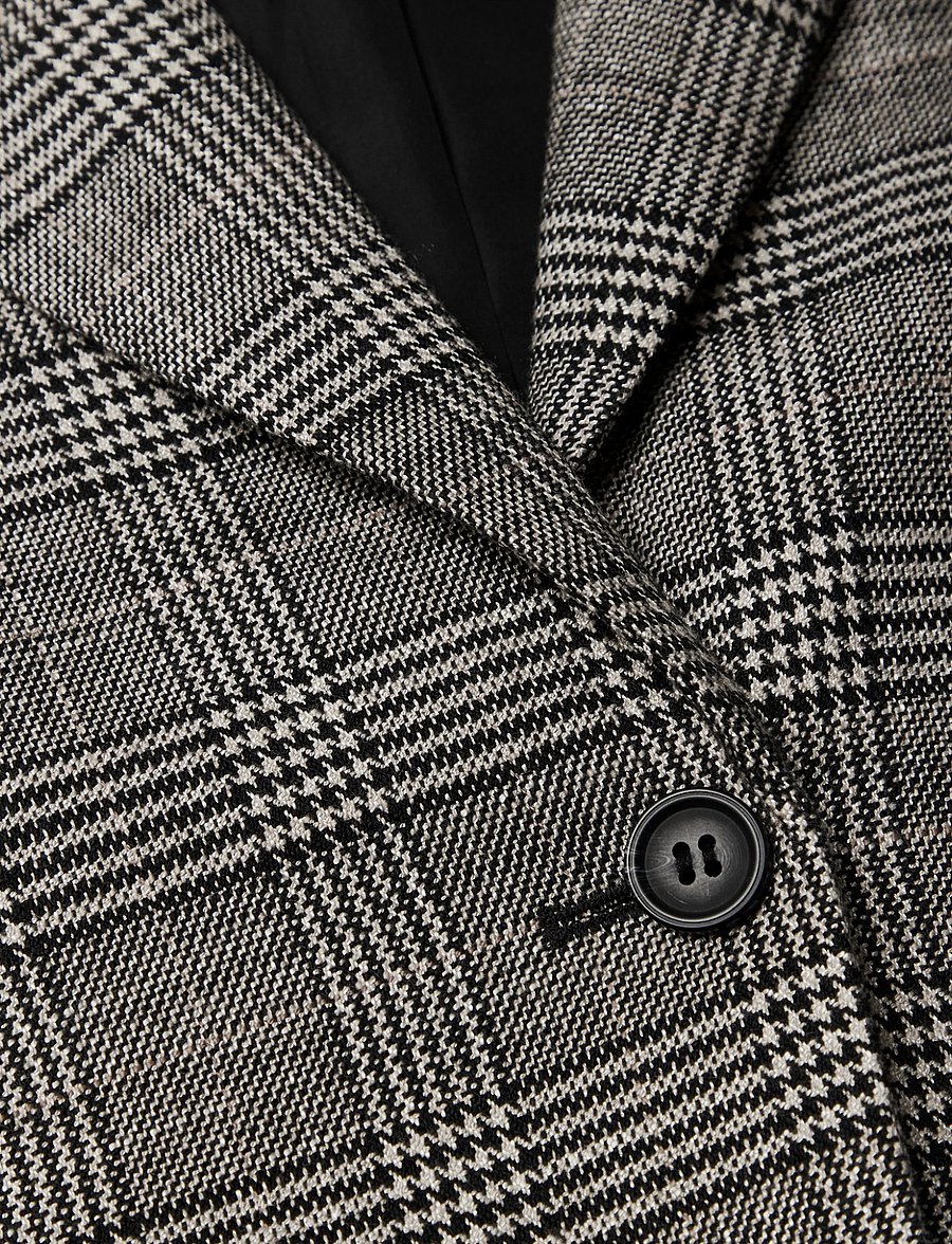 Woodbird - WBYun Check Blazer - einreihige blazer - black-grey - 5