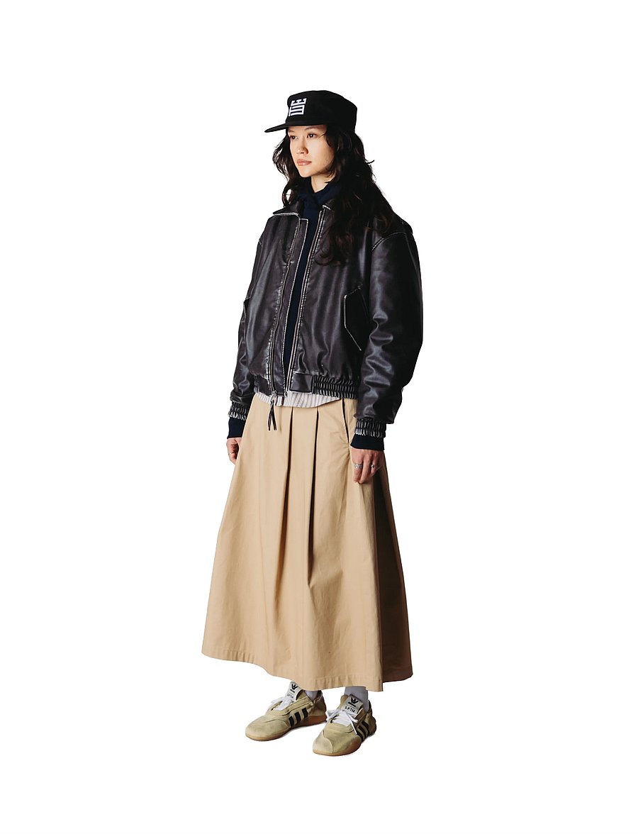 Woodbird - WBBue Washed PU Jacket - bomber jackets - washed black - 3
