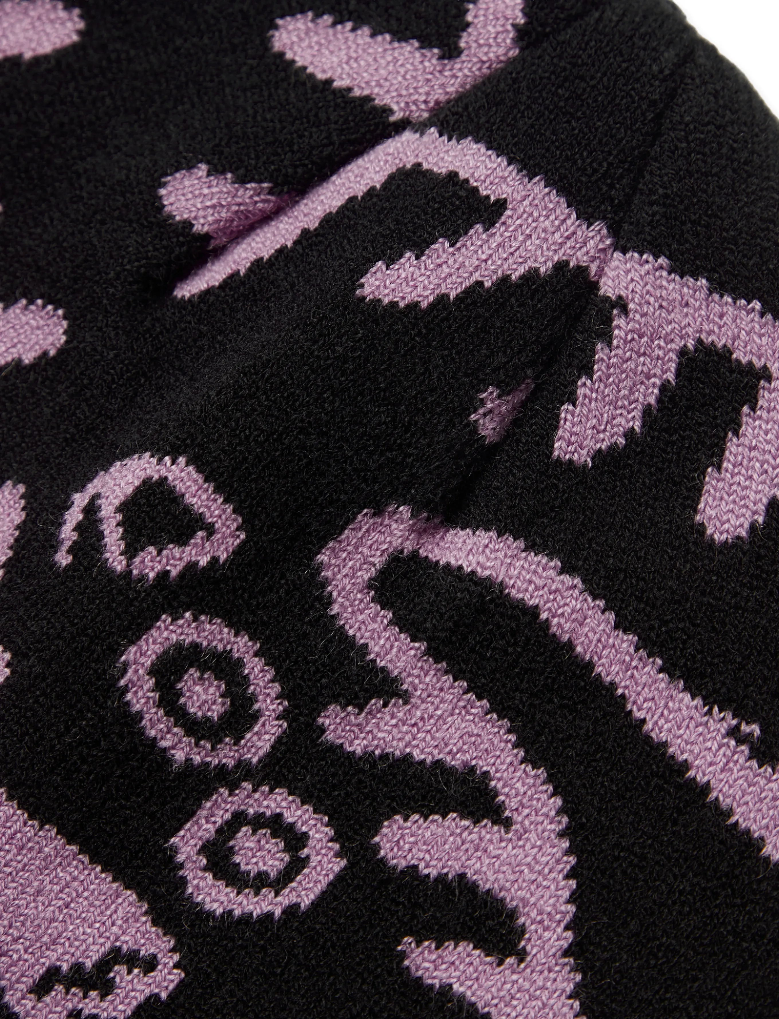 Woodbird - WBYan JQ Art Beanie - black-violet - 3