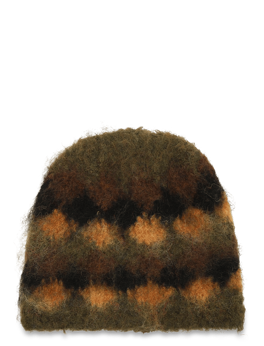 Woodbird - WBYan Check Hairy Beanie - osta stiili järgi - black - 1