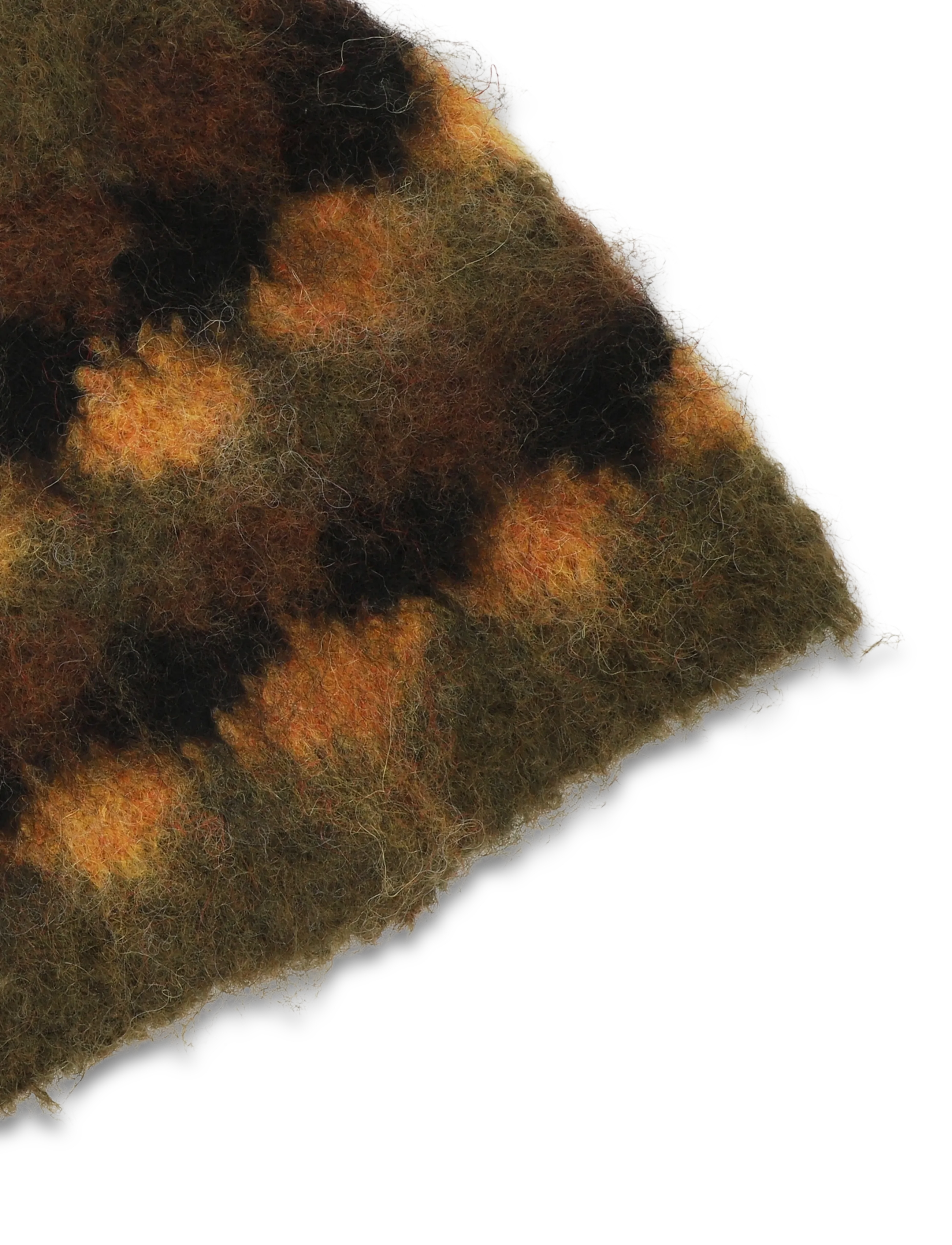 Woodbird - WBYan Check Hairy Beanie - osta stiili järgi - black - 2