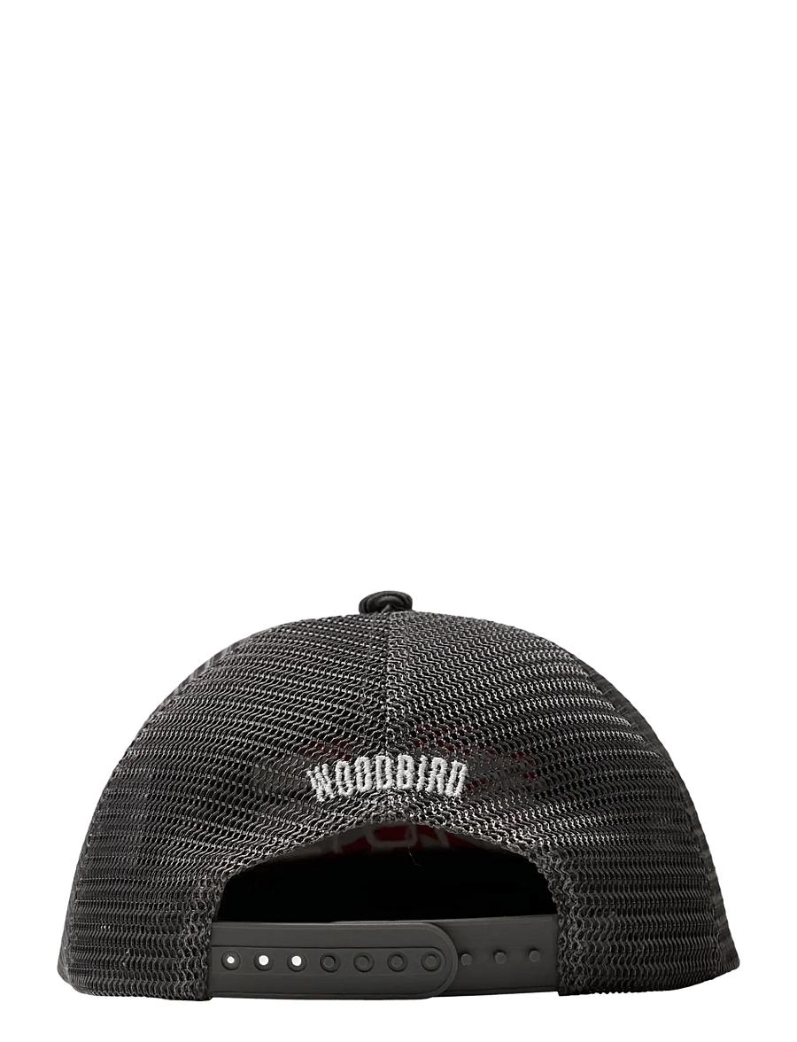 Woodbird - WBChuck Trucker HK Cap - kepsar - grey - 1
