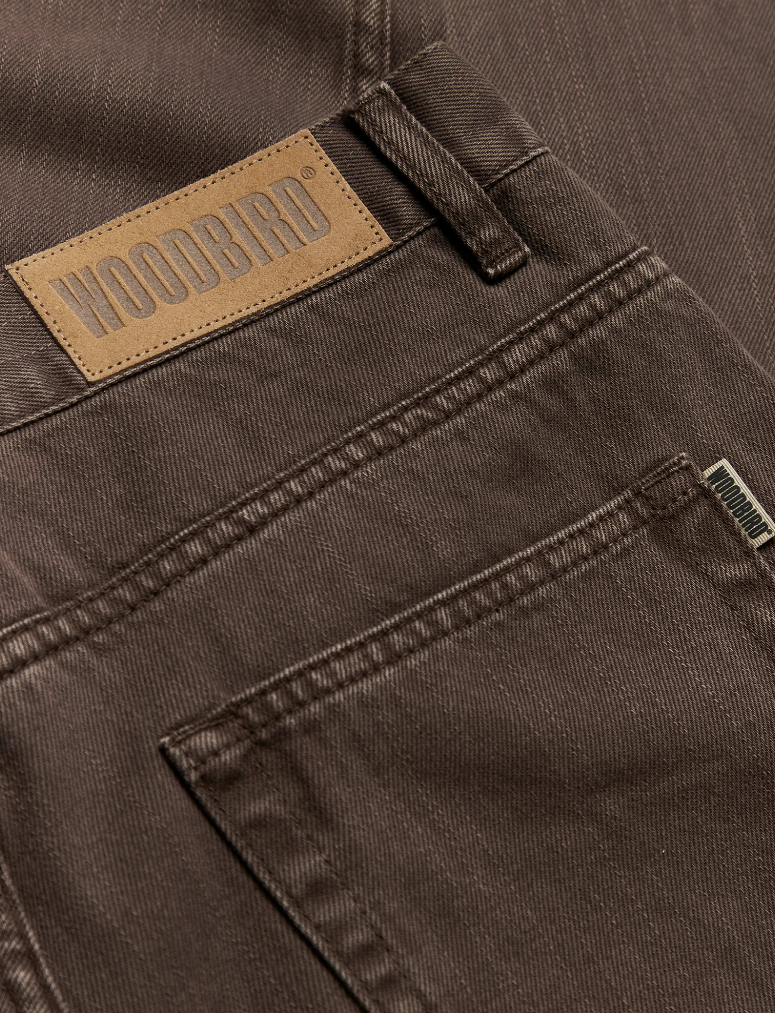 Woodbird - WBLeroy Brown Jeans - washed brown - 3