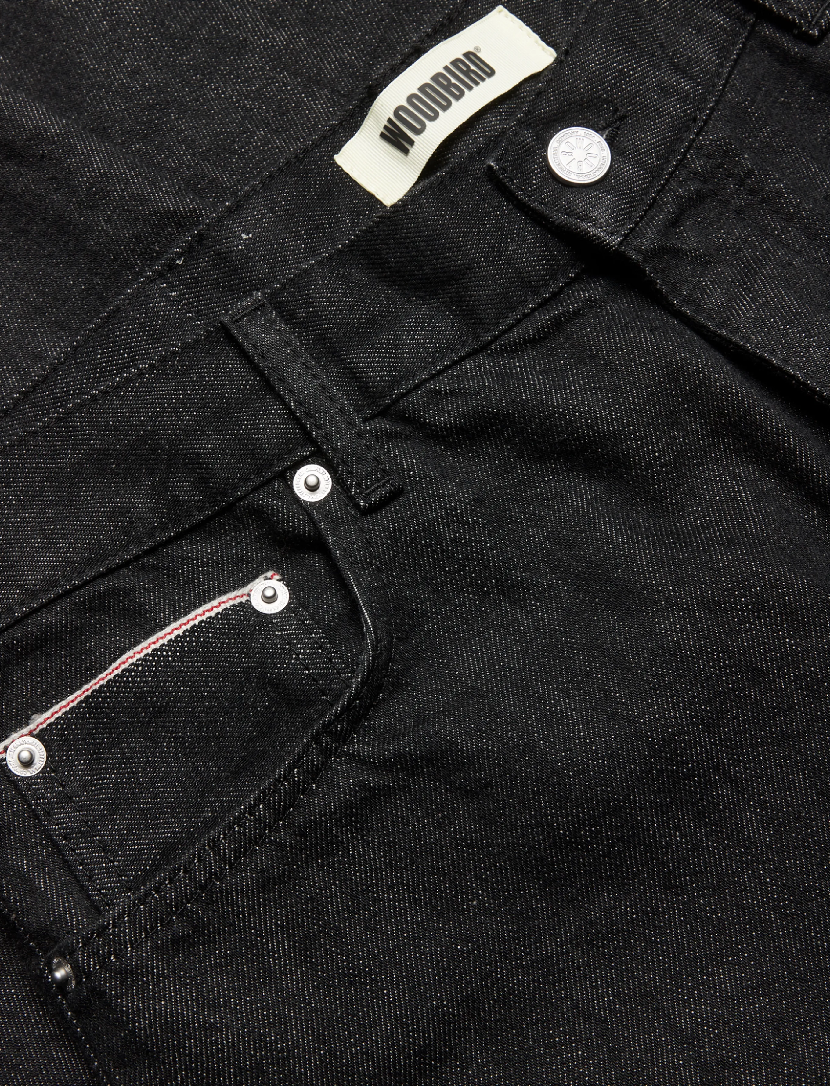 Woodbird - WBRami Selvedge Jeans - black - 5