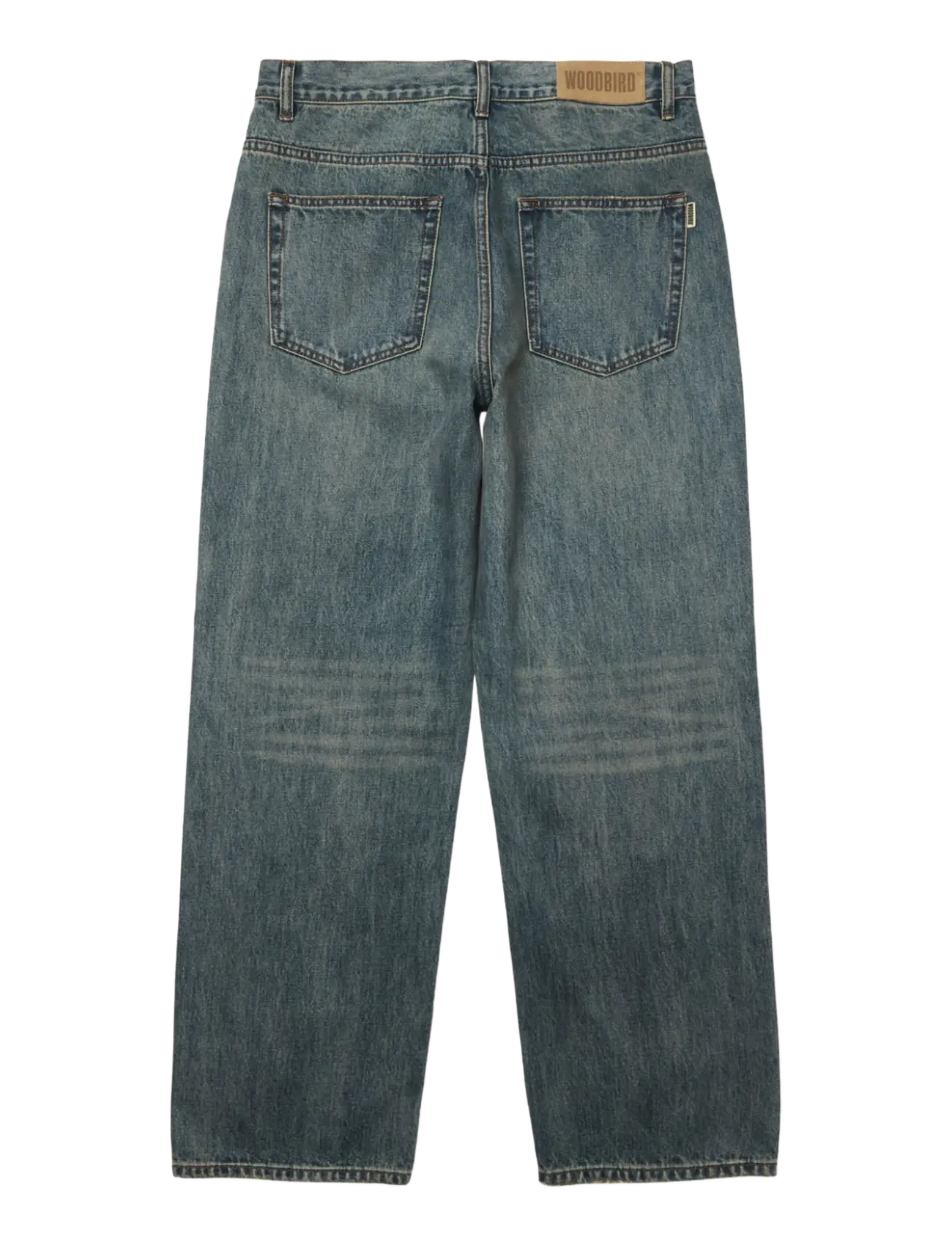 Woodbird - WBRami Vintage Jeans - alt laienevad teksad - washed mid blue - 2