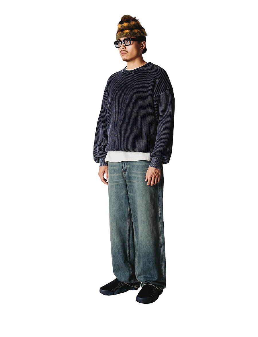 Woodbird - WBRami Vintage Jeans - alt laienevad teksad - washed mid blue - 3
