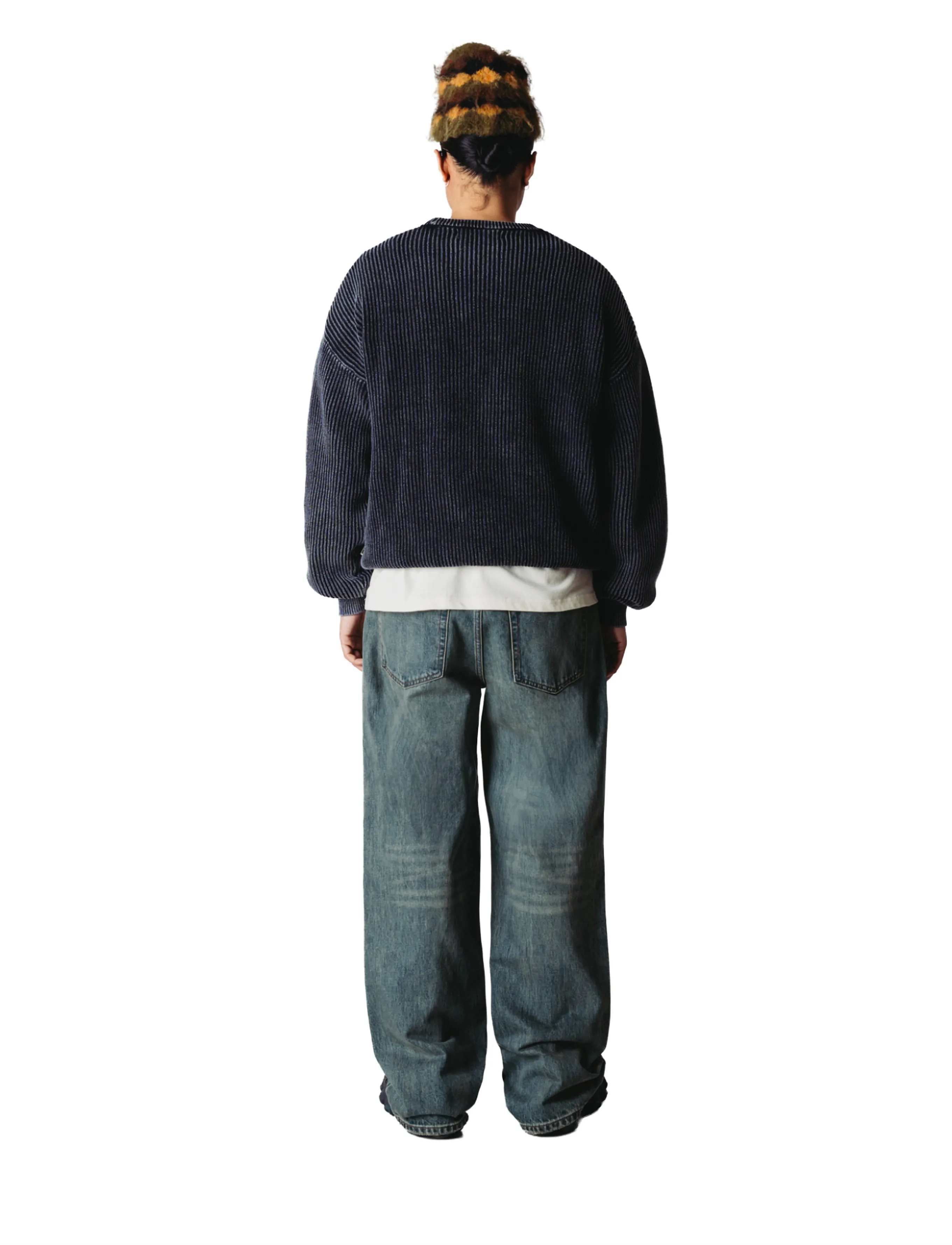 Woodbird - WBRami Vintage Jeans - alt laienevad teksad - washed mid blue - 4