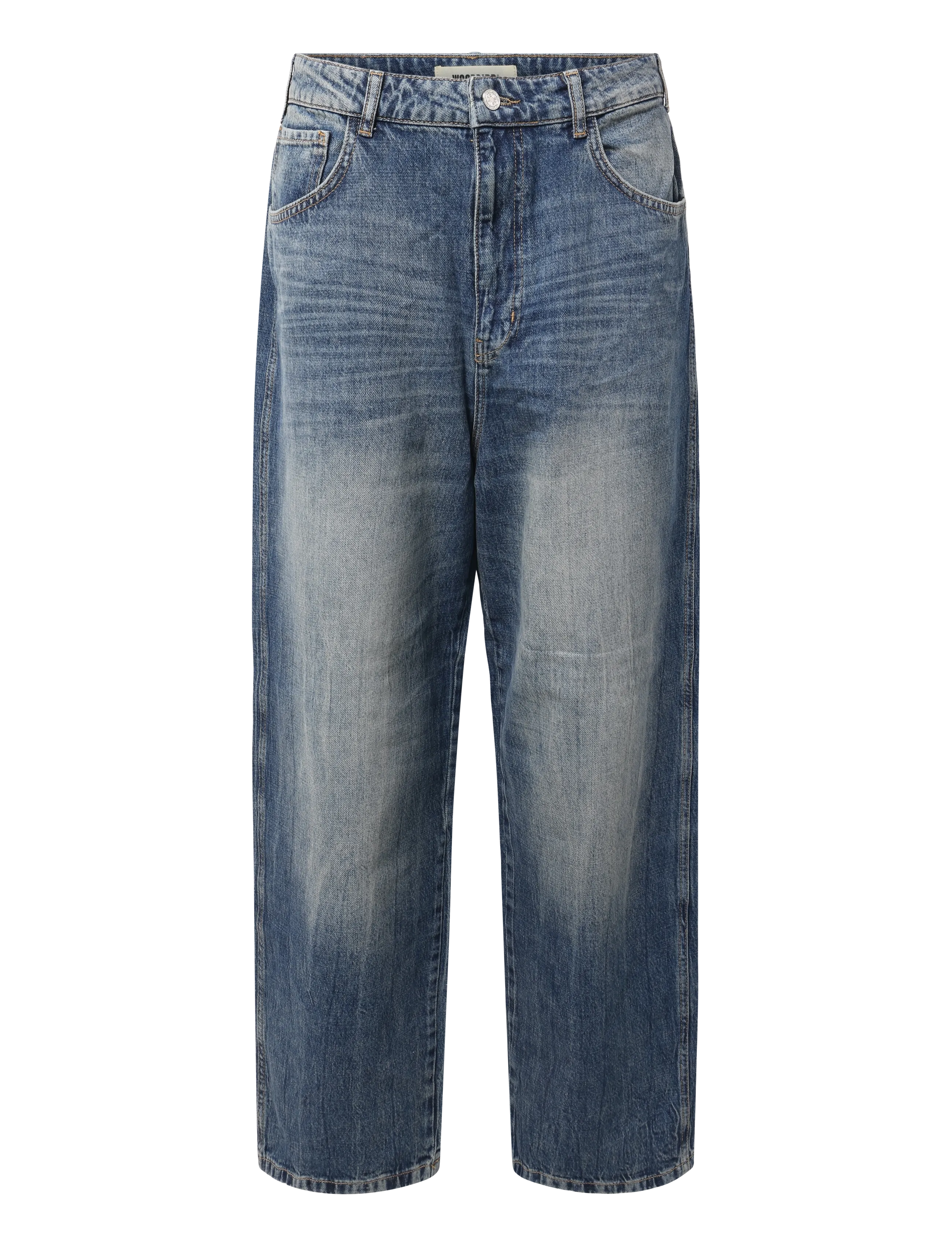 Woodbird WBYuto Freeze Jeans - Kleidung - WASHED MID BLUE / blue