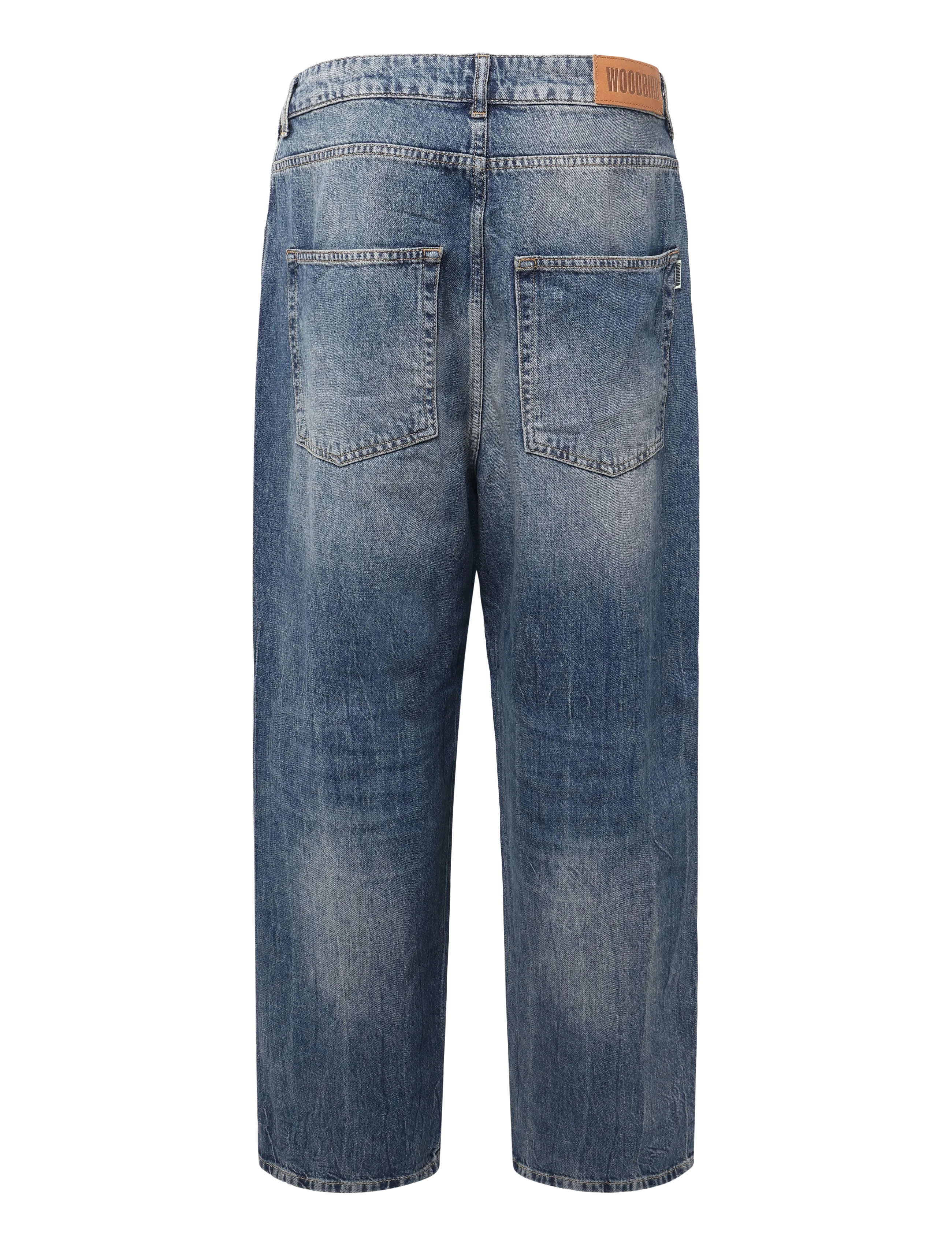 Woodbird - WBYuto Freeze Jeans - weite jeans - washed mid blue - 1