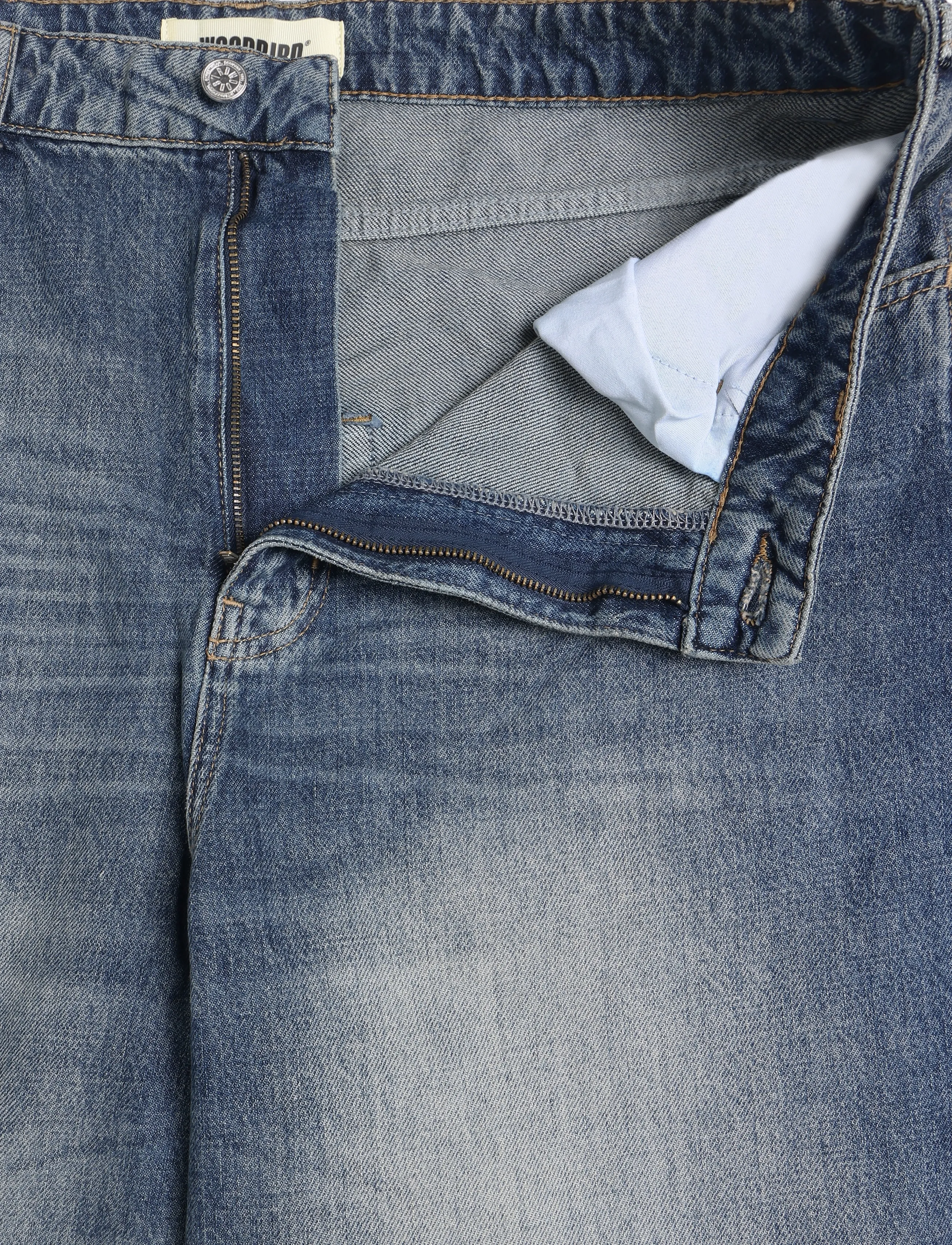 Woodbird - WBYuto Freeze Jeans - weite jeans - washed mid blue - 3