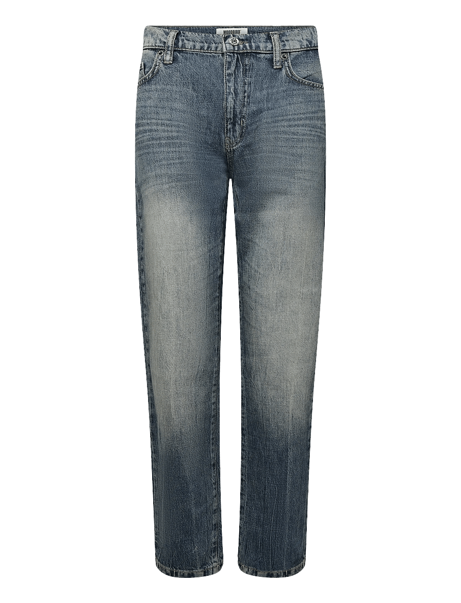 Woodbird - WBJay Freeze Jeans - normale jeans - washed mid blue - 0