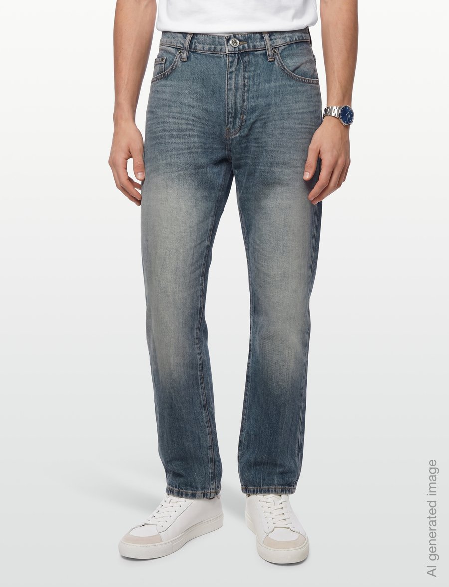 Woodbird - WBJay Freeze Jeans - normale jeans - washed mid blue - 3