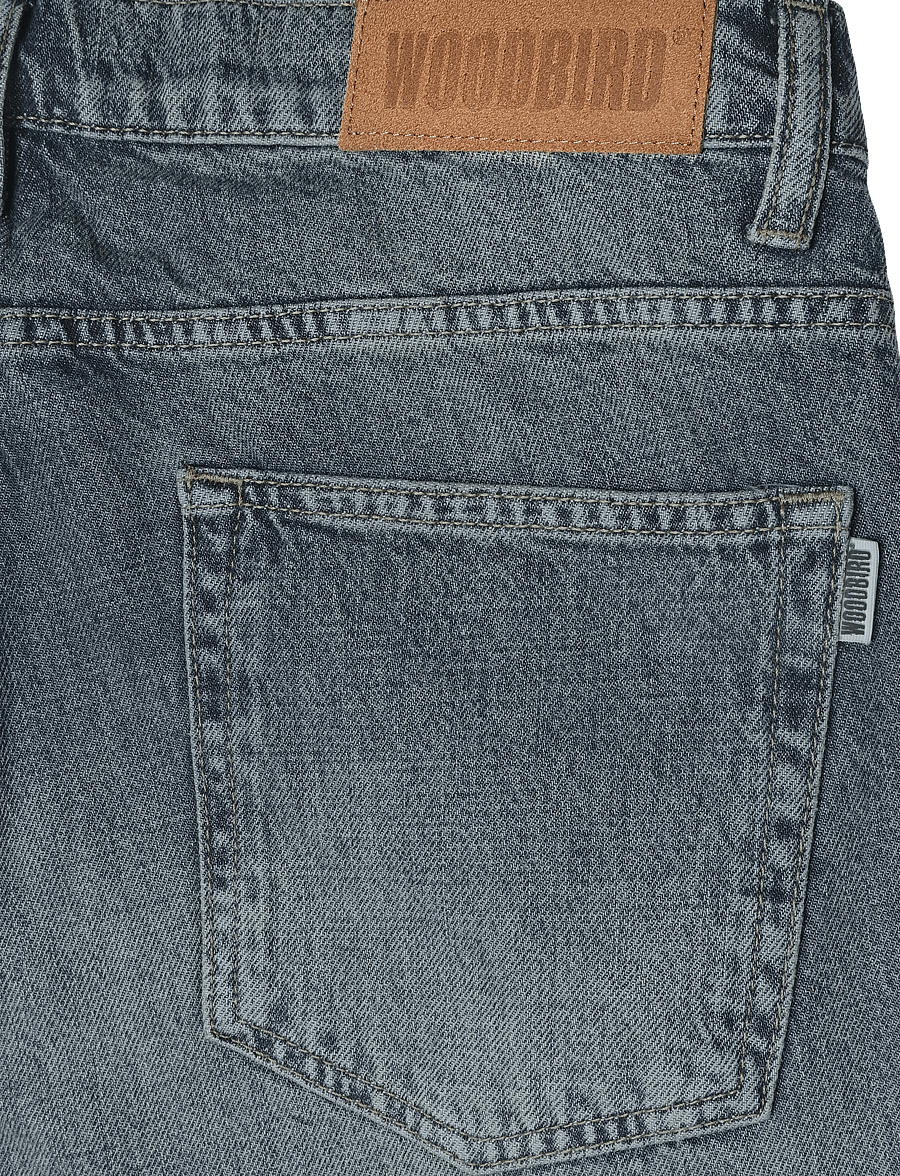 Woodbird - WBJay Freeze Jeans - normale jeans - washed mid blue - 4