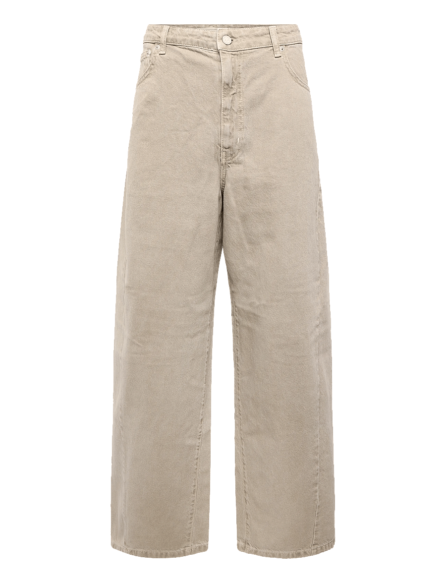 Woodbird - WBGhat Base Jeans - alt laienevad teksad - sand - 0