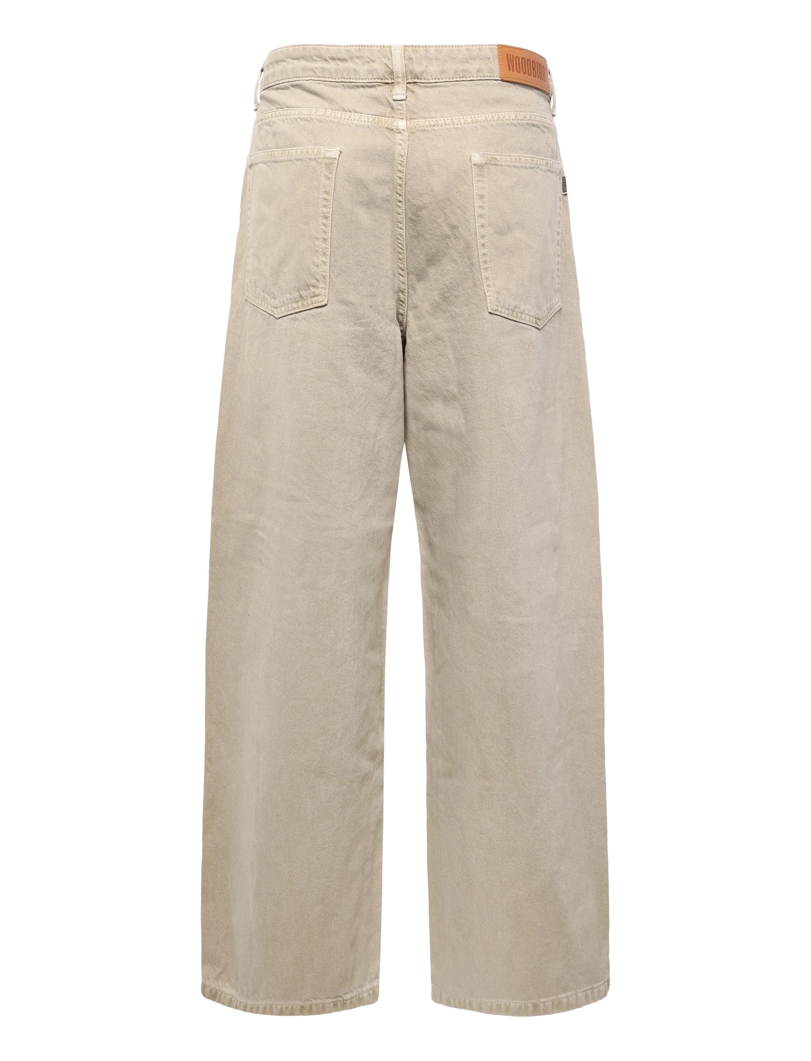 Woodbird - WBGhat Base Jeans - alt laienevad teksad - sand - 1