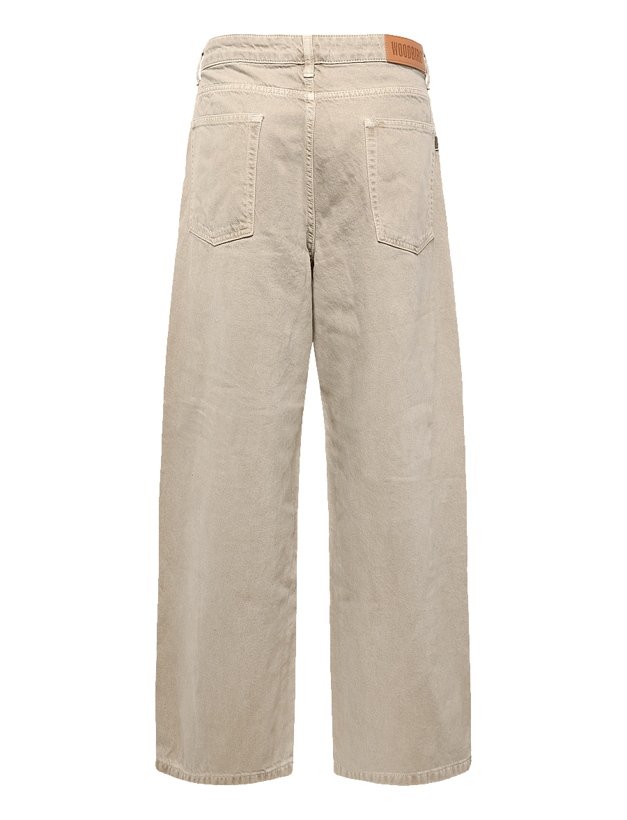 Woodbird - WBGhat Base Jeans - alt laienevad teksad - sand - 1
