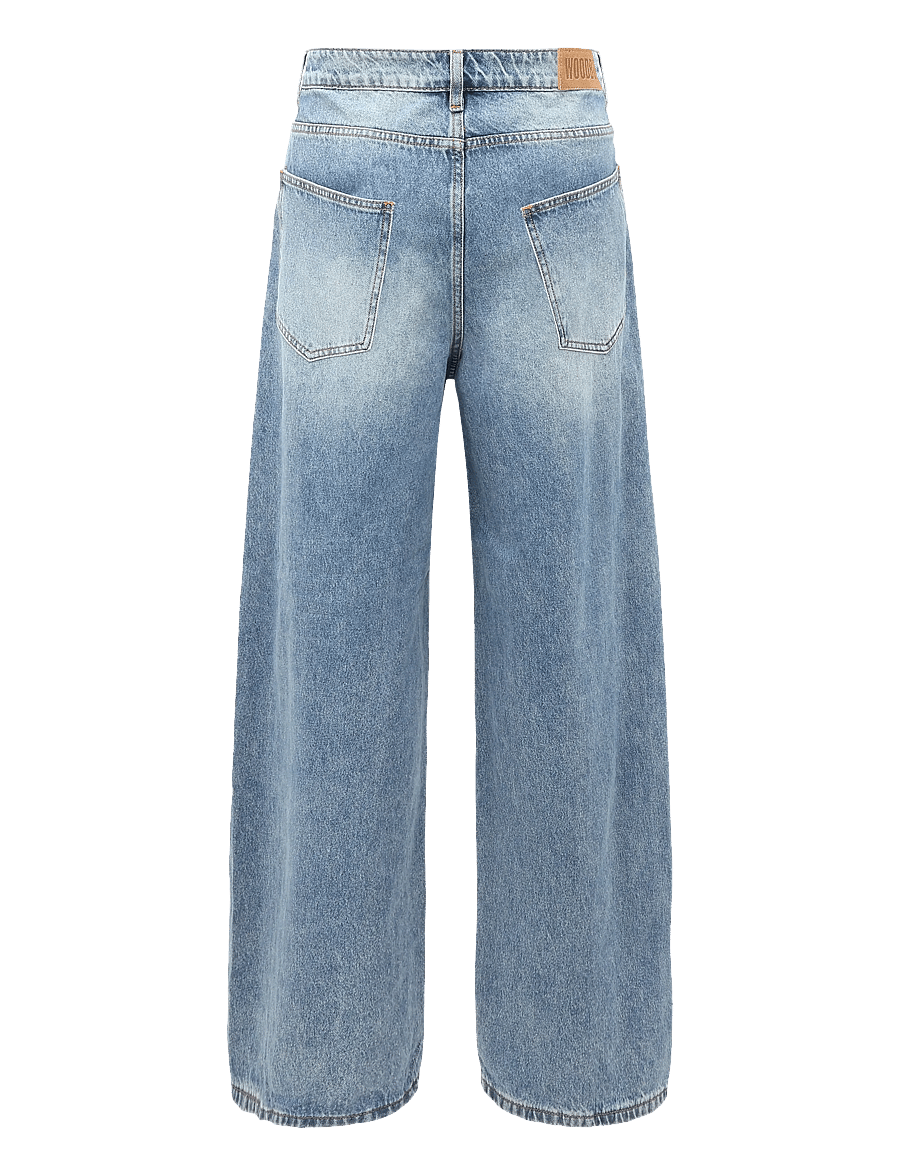 Woodbird - WBGhat Light B Jeans - weite jeans - light blue - 1